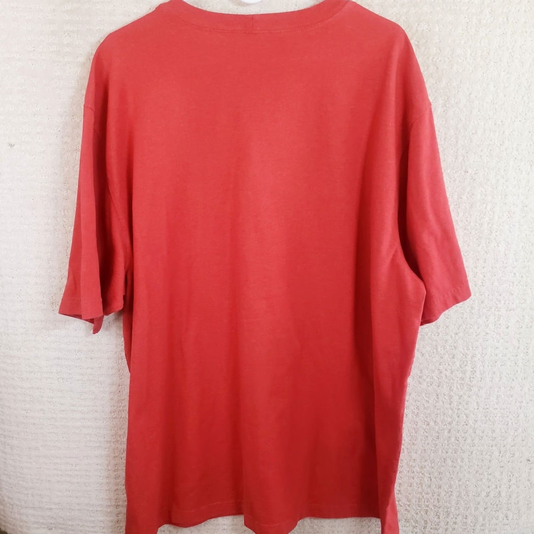 Carhartt Carhartt Pocket Tee Men 2XL Red Short Sleeve Crew Neck Cotton Jersey Logo Pocket Relaxed Fit All Seasons Size US 39 - 6 Thumbnail