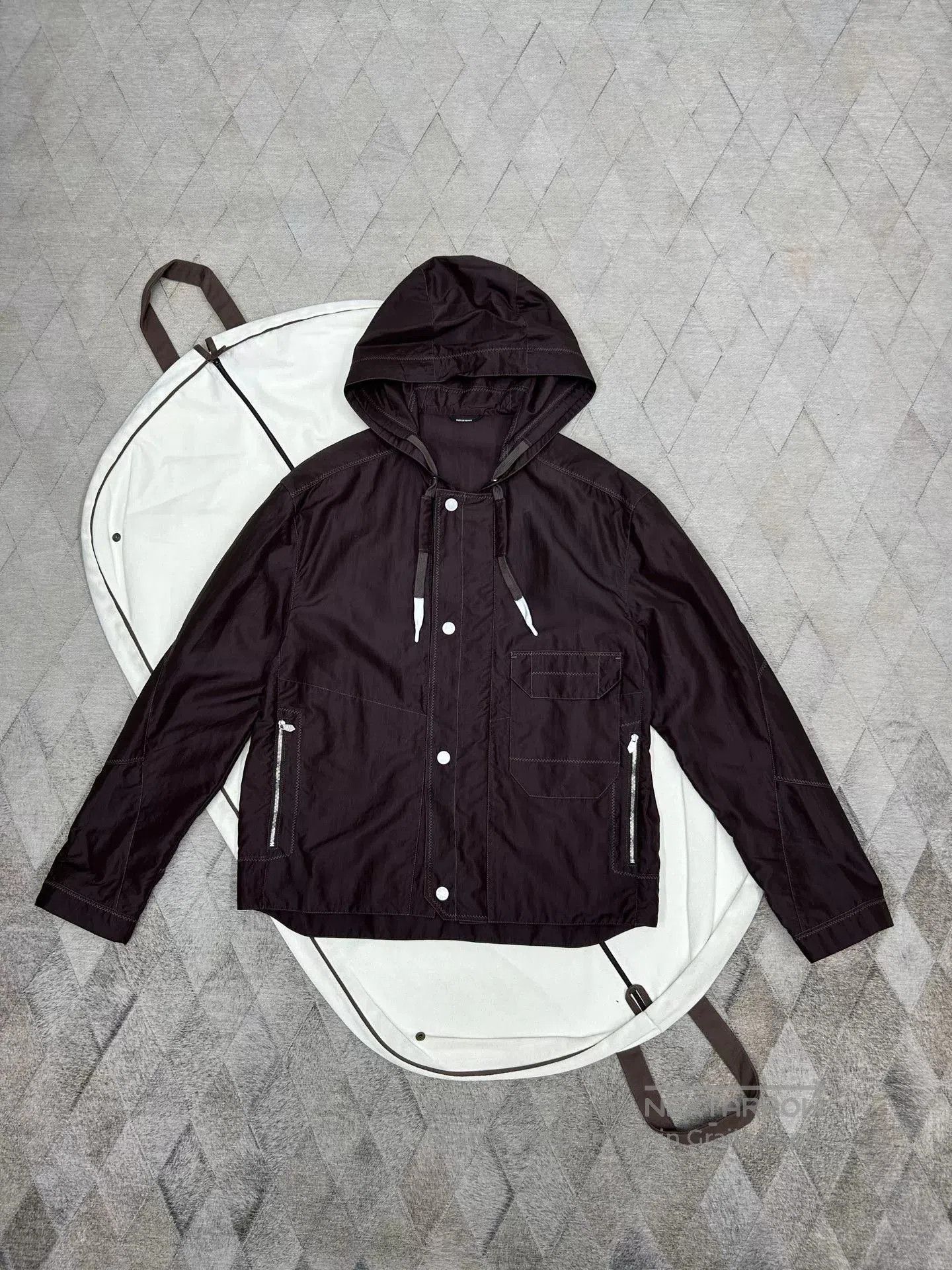 Hermes Hermes Autumn Winter Hooded Jacket. Size US S / EU 44-46 / 1 - 1 Thumbnail