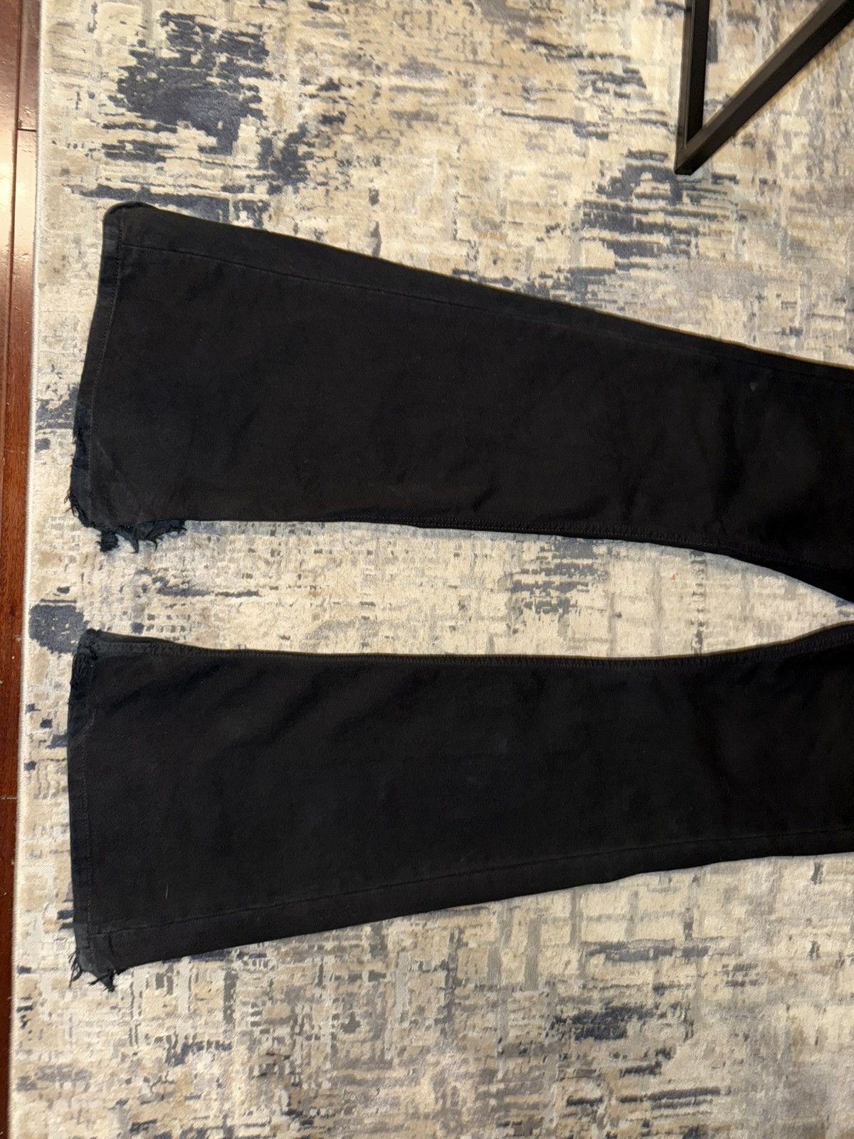 Balenciaga Summer23 Black Flared Bootcut Denim Size US 30 / EU 46 - 6 Thumbnail