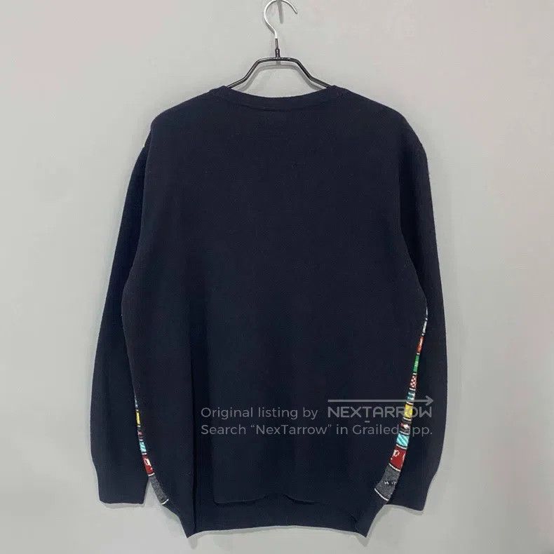 Hermes Hermes Striped Floral Carriage Cashmere Sweater Size XL / US 12-14 / IT 48-50 - 3 Thumbnail