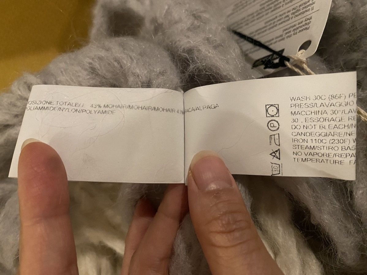 Rick Owens [Runway 80% OFF SALE] Rick Owens alpaca knit web top Size US M / EU 48-50 / 2 - 13 Thumbnail