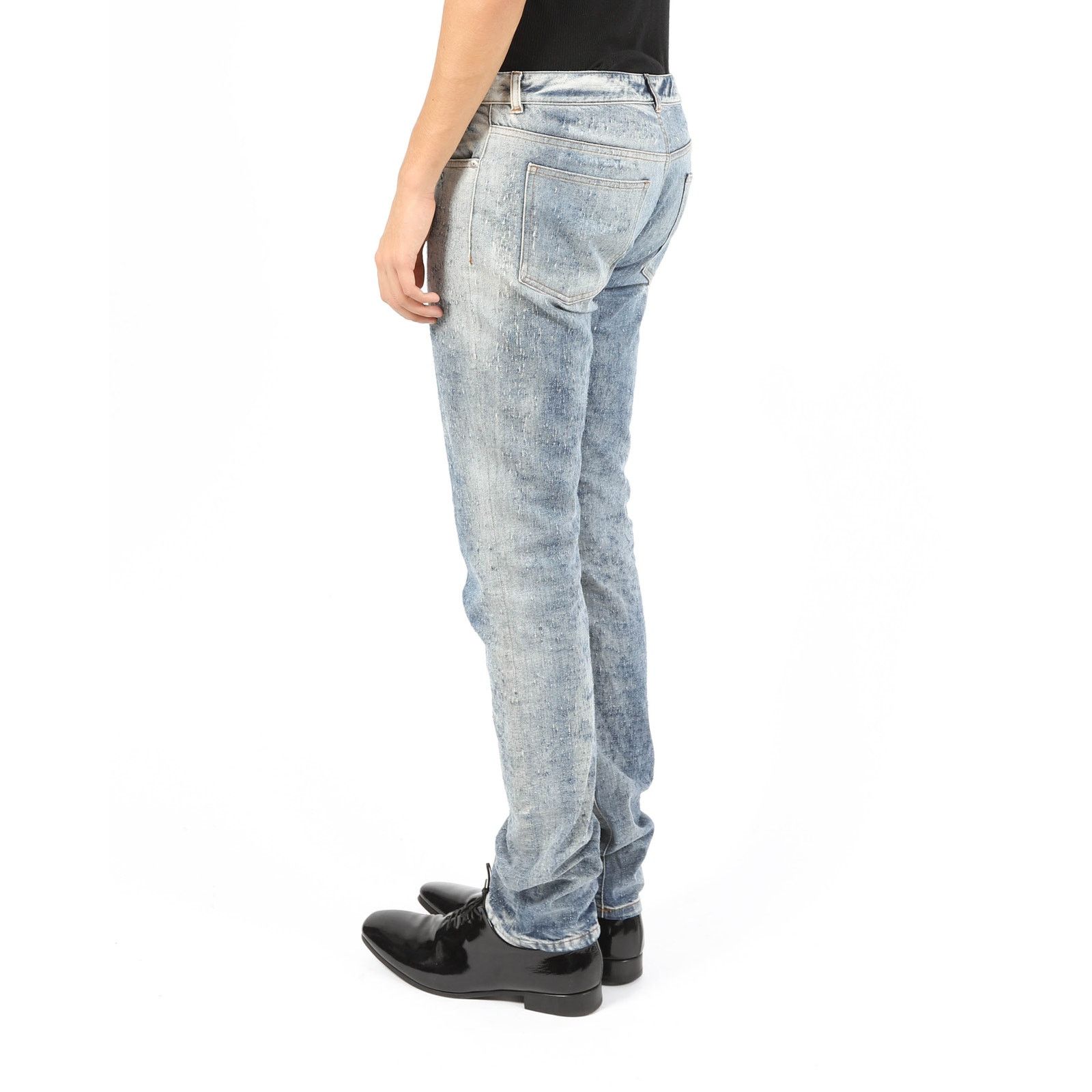 Maison Margiela FW15 Slim Fit Jeans in Distressed Pilled Denim Size US 32 / EU 48 - 5 Thumbnail