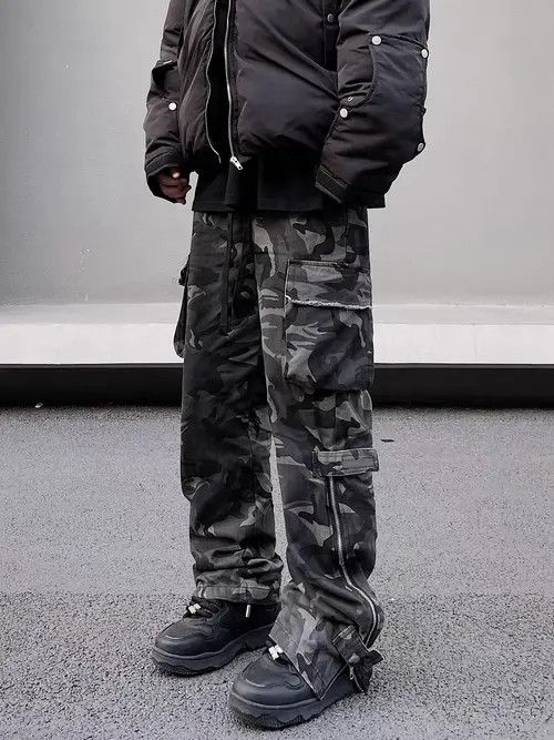 Japanese Brand Camouflage High Street Vintage Casual Jeans Size US 31 - 3 Thumbnail