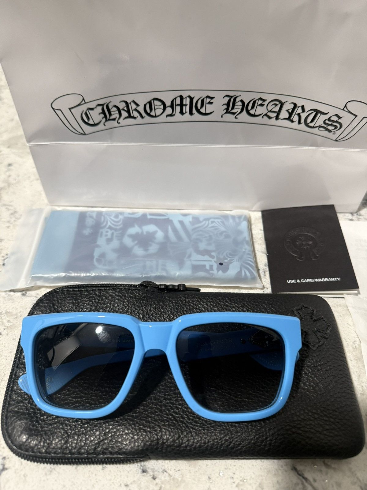 Chrome Hearts Chrome Hearts Box Officer Glasses Size ONE SIZE - 1 Thumbnail