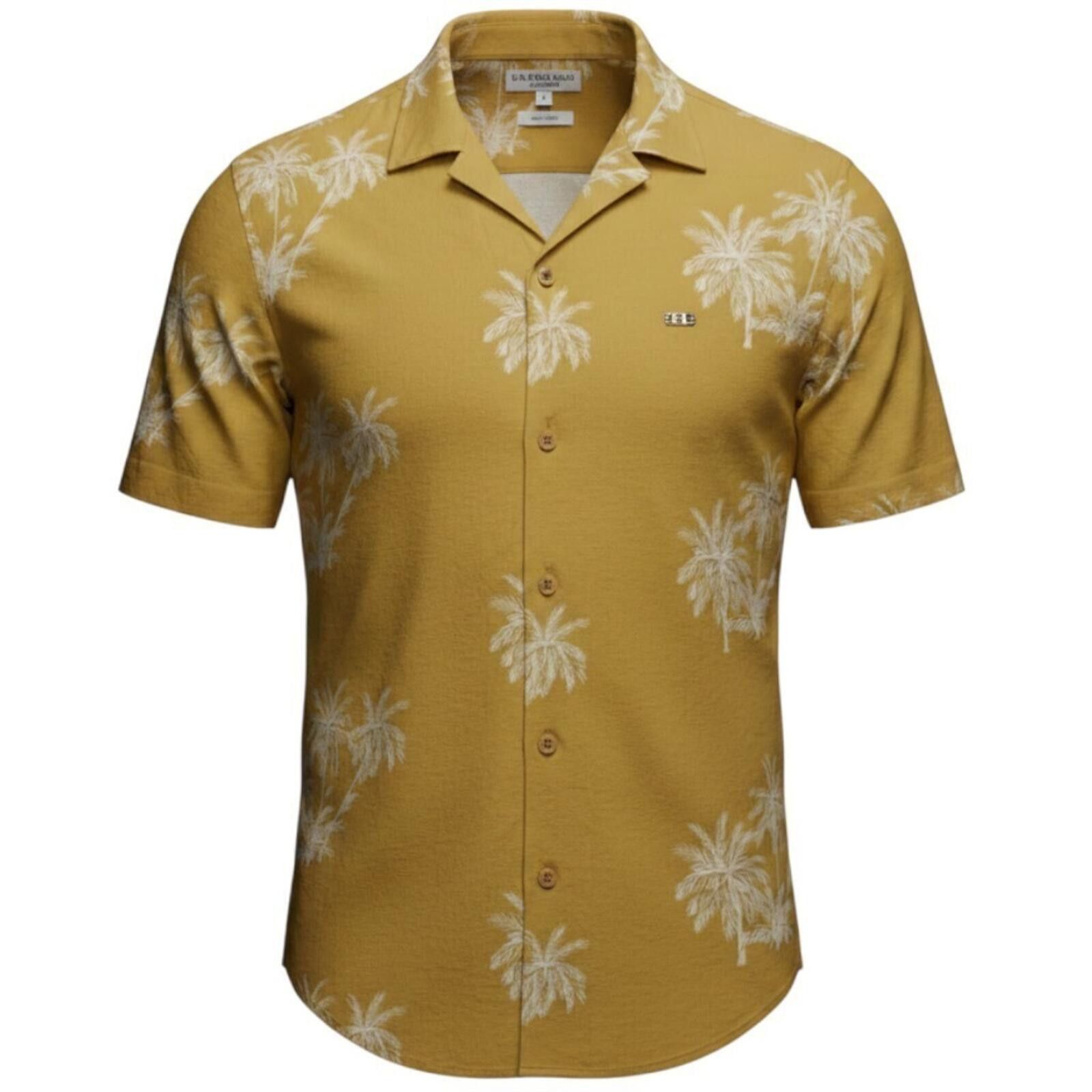 U.S. Polo Assn. U.S. Polo Assn. Shirt Men's UK Size S Yellow Palm Tree Size US S / EU 44-46 / 1 - 1 Thumbnail