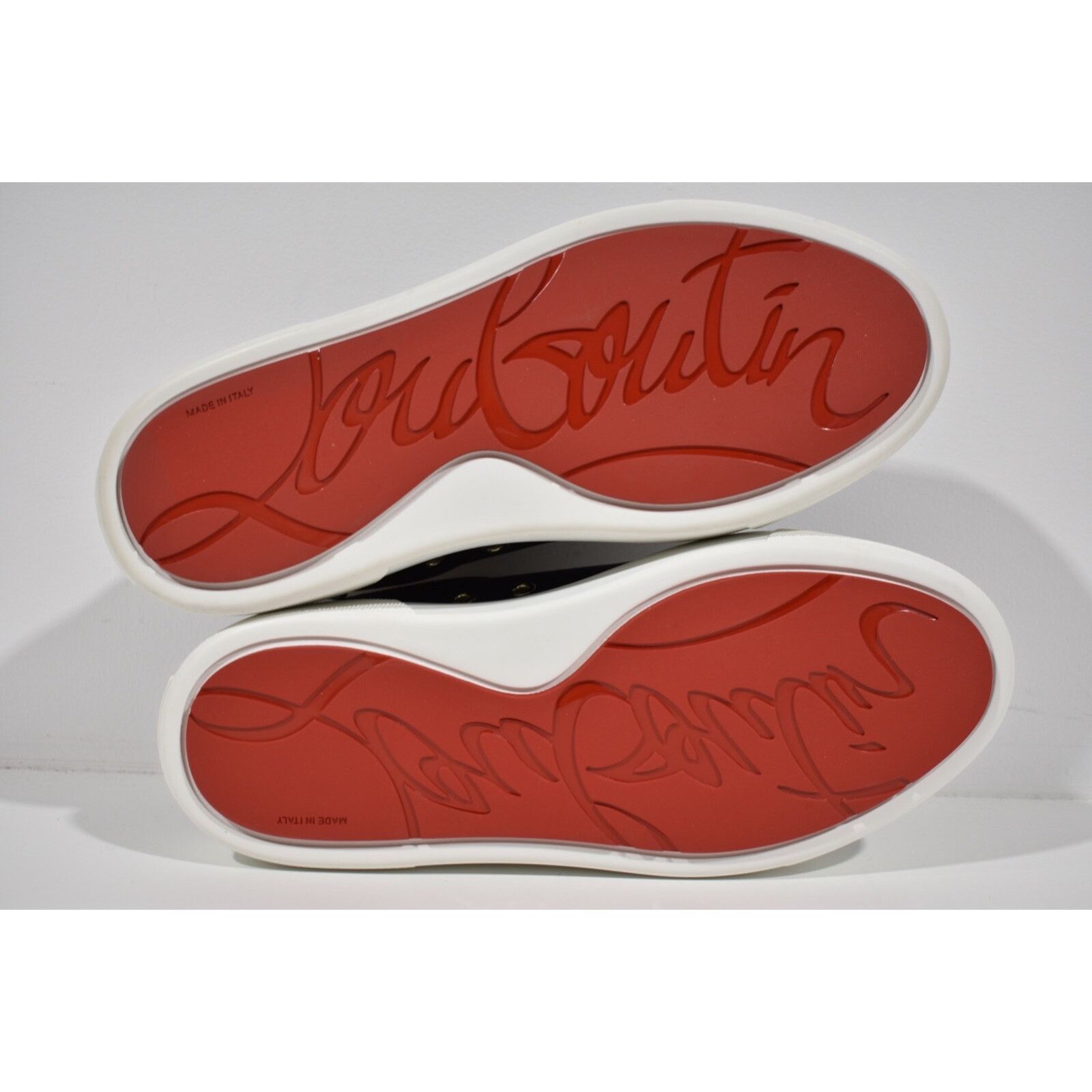 Christian Louboutin Christian Louboutin Blue Flat Lace Up Low Top Sneaker 36.5 Size US 6.5 / IT 36.5 - 11 Thumbnail