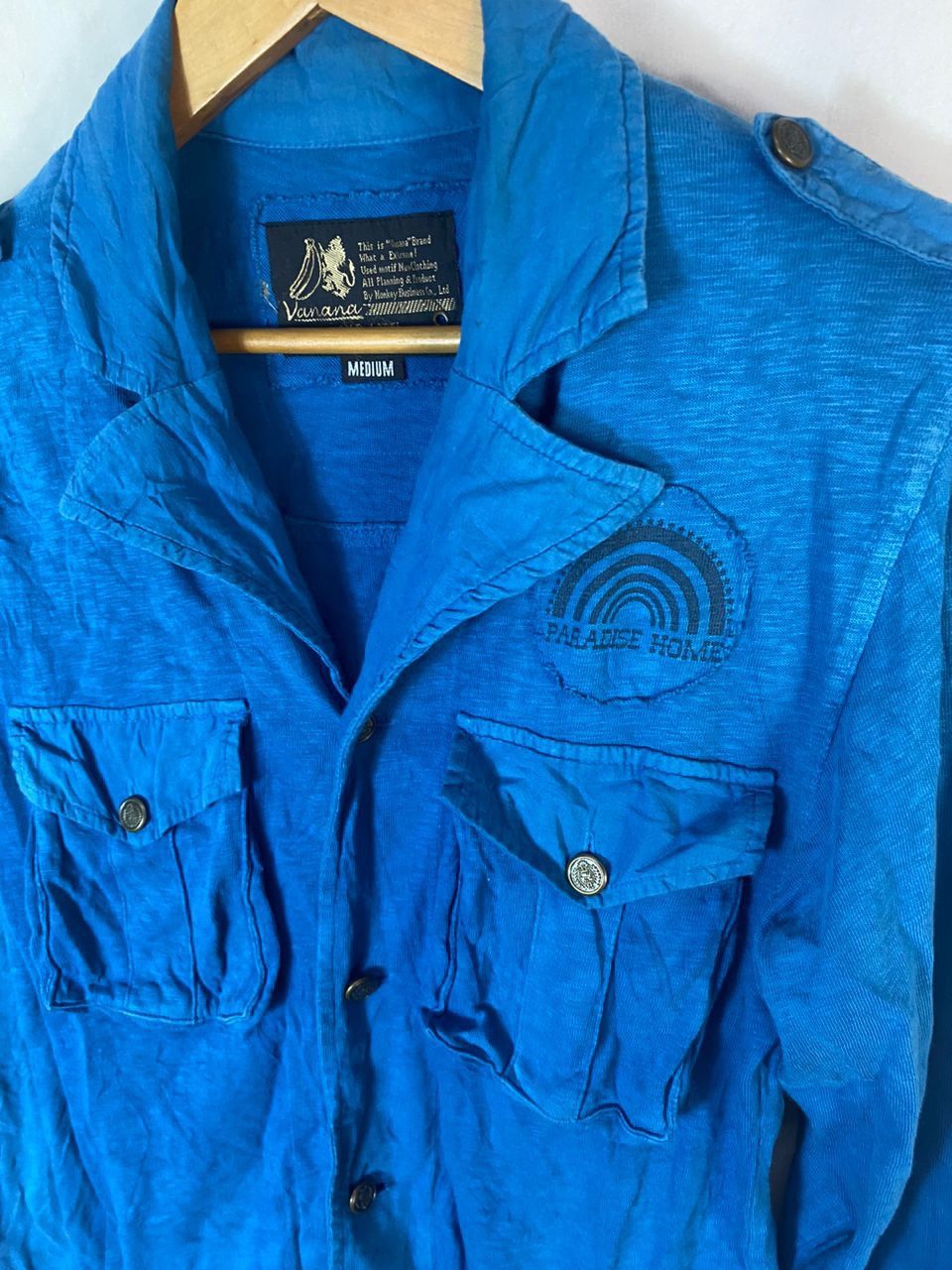Japanese Brand Best price 🔥Vanana button up shirt with patches Size US S / EU 44-46 / 1 - 3 Thumbnail