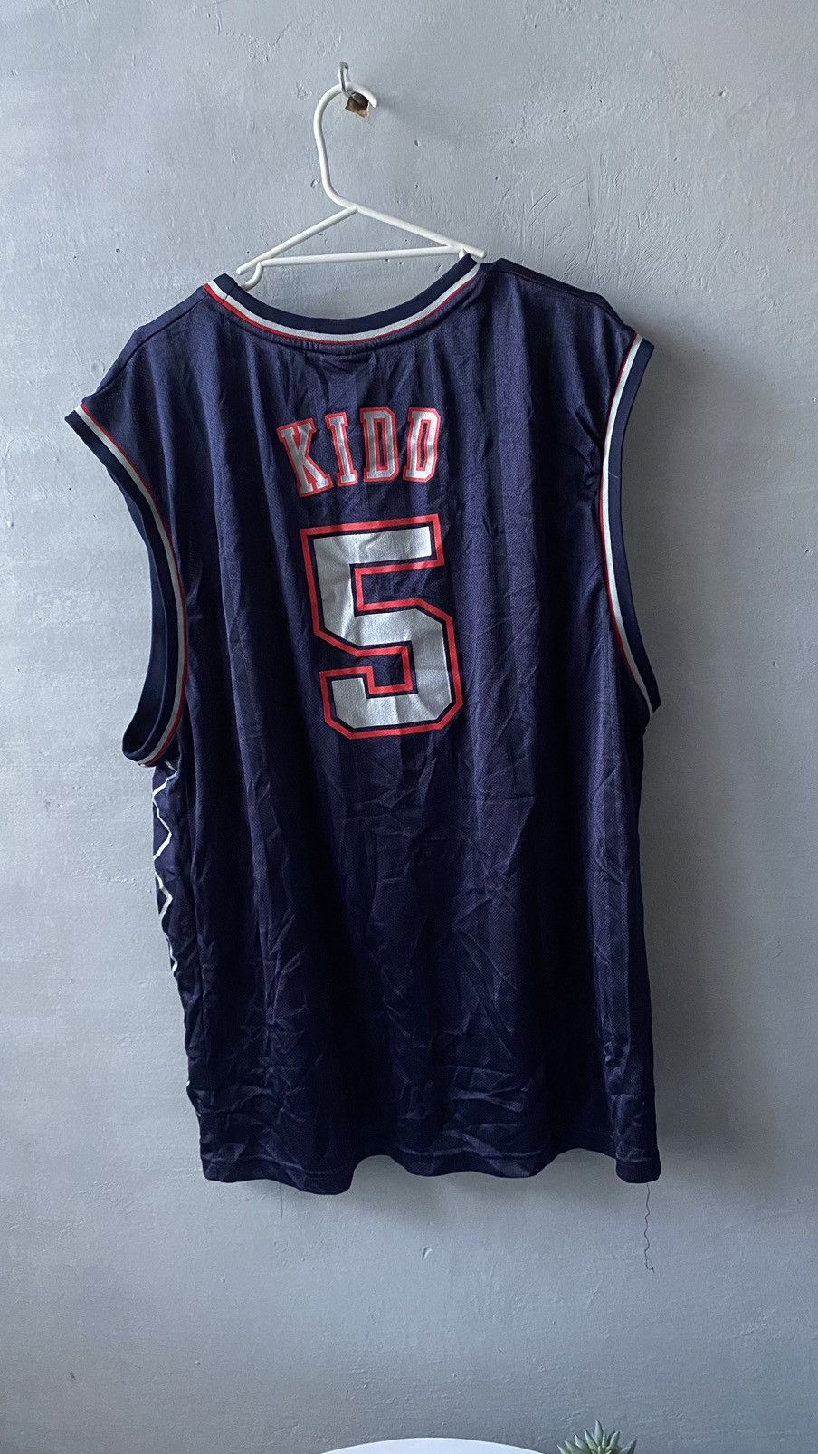 Reebok Vintage New Jersey Jason Kidd 5 NBA NETS jersey Size US XL / EU 56 / 4 - 8 Thumbnail