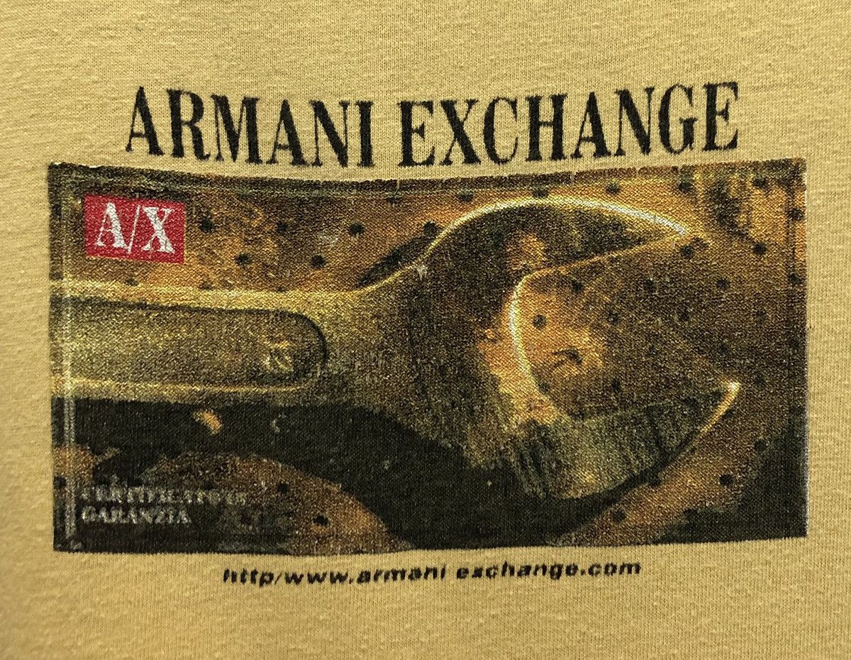 Giorgio Armani Vintage Giorgio Armani-Milano Armani Exchange T-Shirt Size US L / EU 52-54 / 3 - 3 Thumbnail