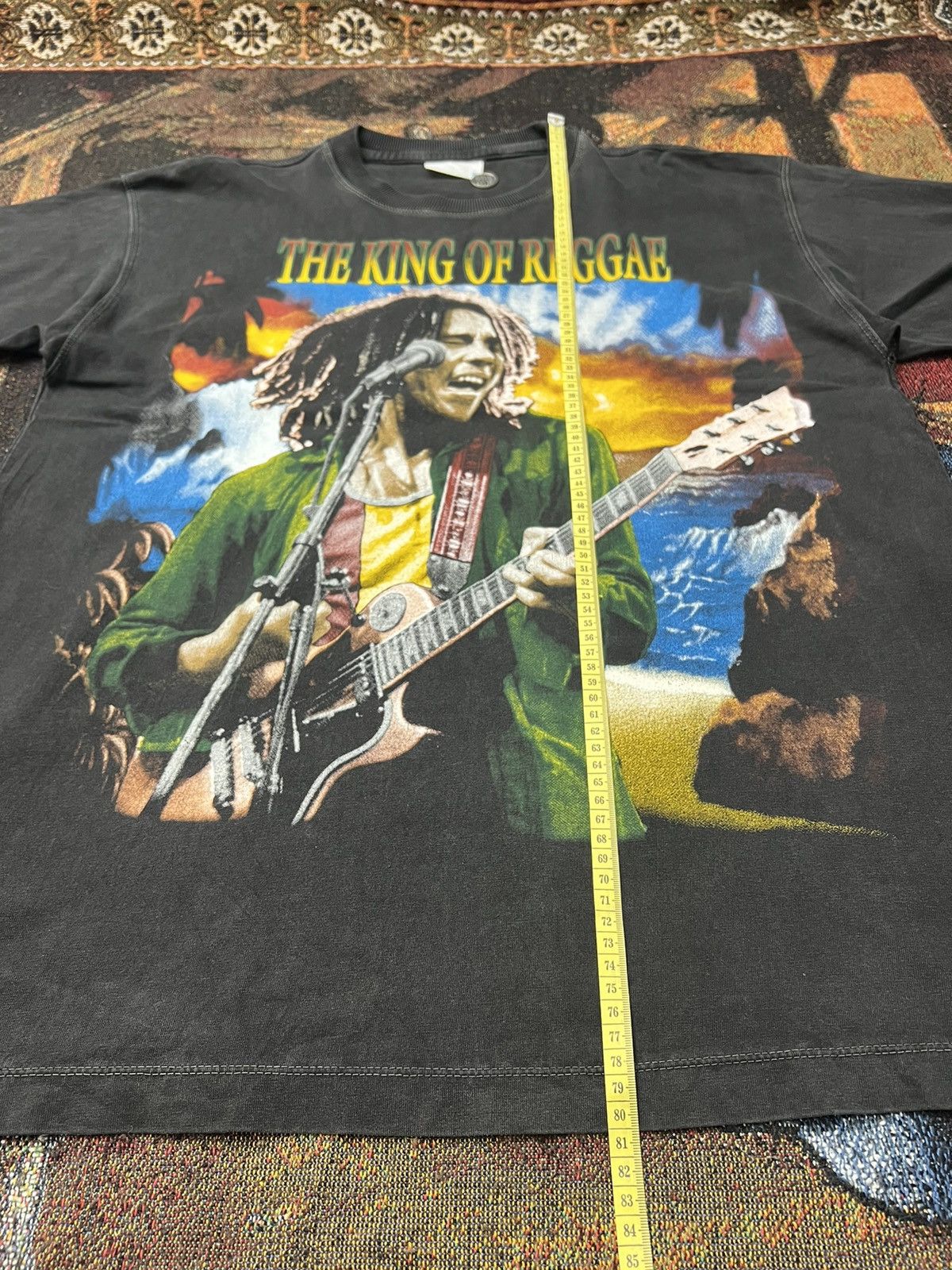 Bob Marley Vintage Bob Marley Rap Tee Style Tee Size US XL / EU 56 / 4 - 7 Thumbnail