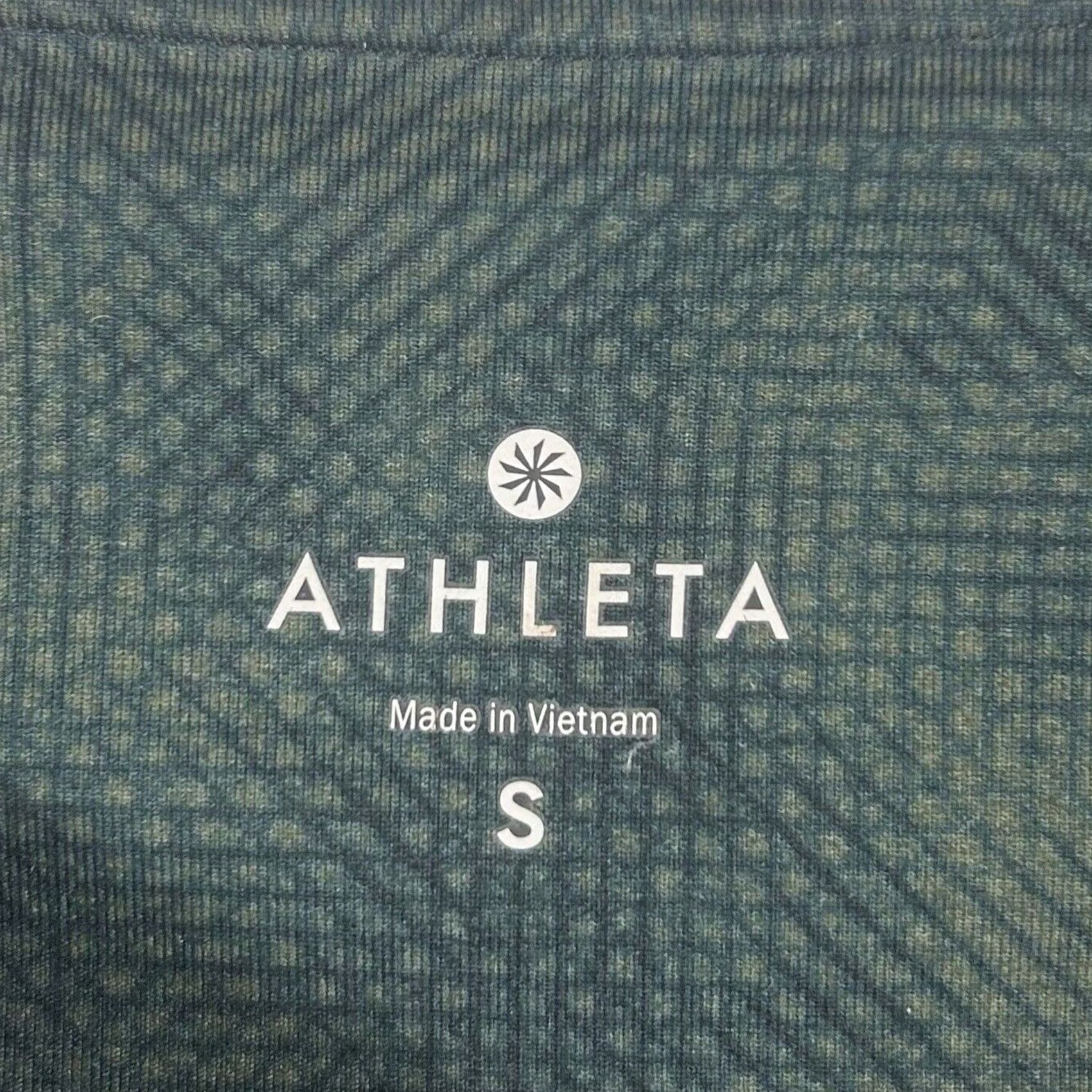 Athleta Athleta Leggings Womens Size S Green Athletic Fit Gym & Training, Running, Yoga, Weightlifting, Casual Activewear Size 28" / US 6 / IT 42 - 2 Thumbnail