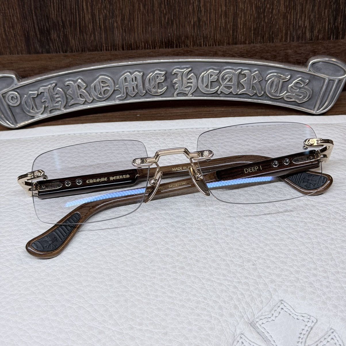Chrome Hearts Chrome Hearts DEEP I Glasses Size ONE SIZE - 1 Thumbnail