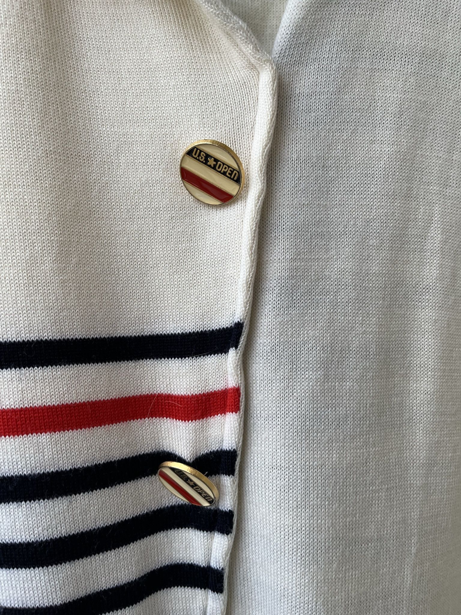 Bode Amazing 80's tennis blouse, Bode, original US Open. Size XXL / US 16-18 / IT 52-54 - 5 Thumbnail