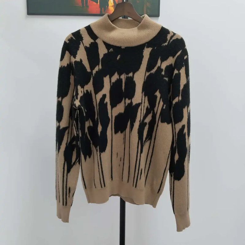 Dior Dior Camel Cashmere Long Sleeve Sweater 0089 Size US S / EU 44-46 / 1 - 1 Thumbnail
