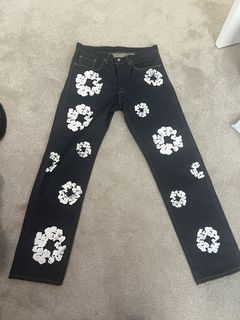 Denim Tears Cotton Wreath Jeans | Grailed