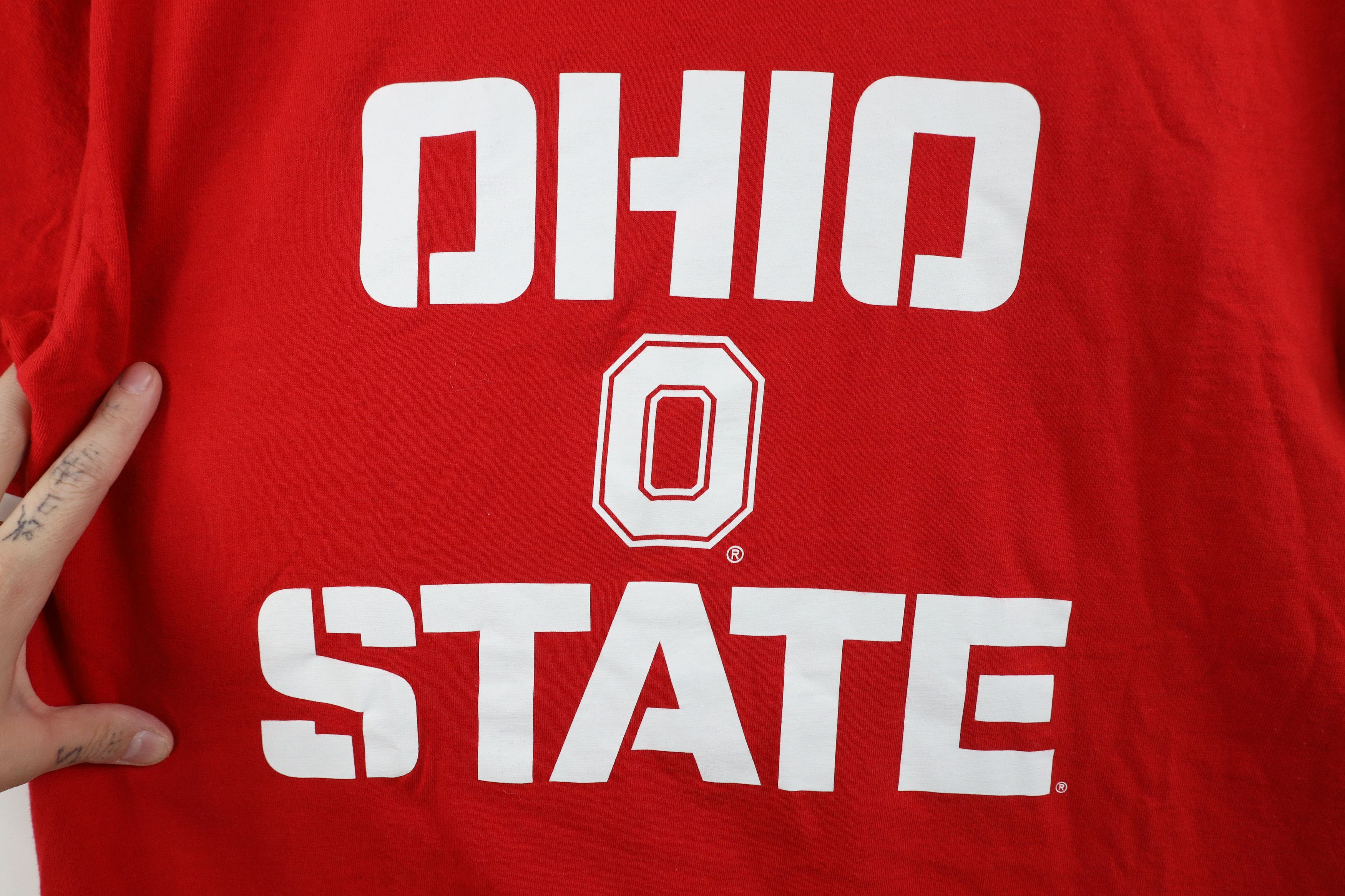 Nike Nike Mens The Ohio State University Football T-Shirt Red Size US M / EU 48-50 / 2 - 5 Thumbnail