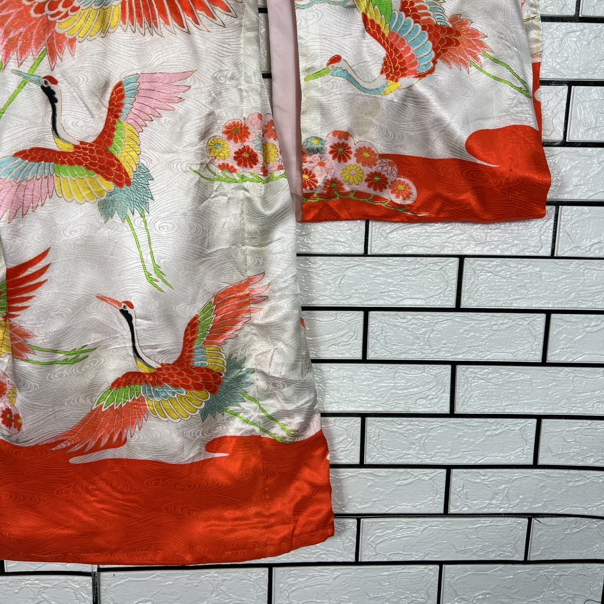 Japanese Brand Traditional Japan Kimono Embroidered Phoenix Logo #4190-C190 Size ONE SIZE - 8 Thumbnail