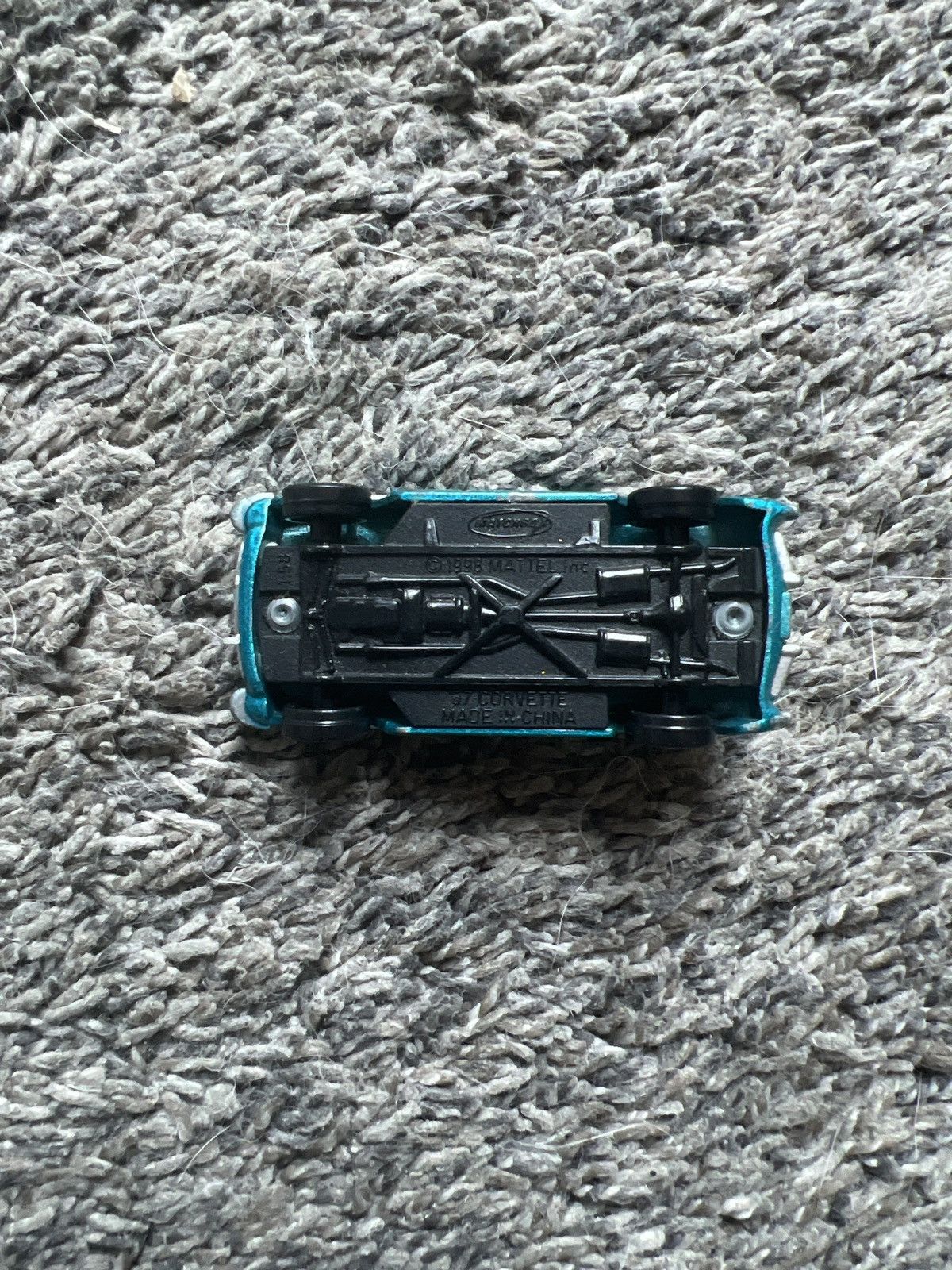 Chevrolet 1998 Mattel Matchbox ‘57 Corvette Size ONE SIZE - 4 Thumbnail