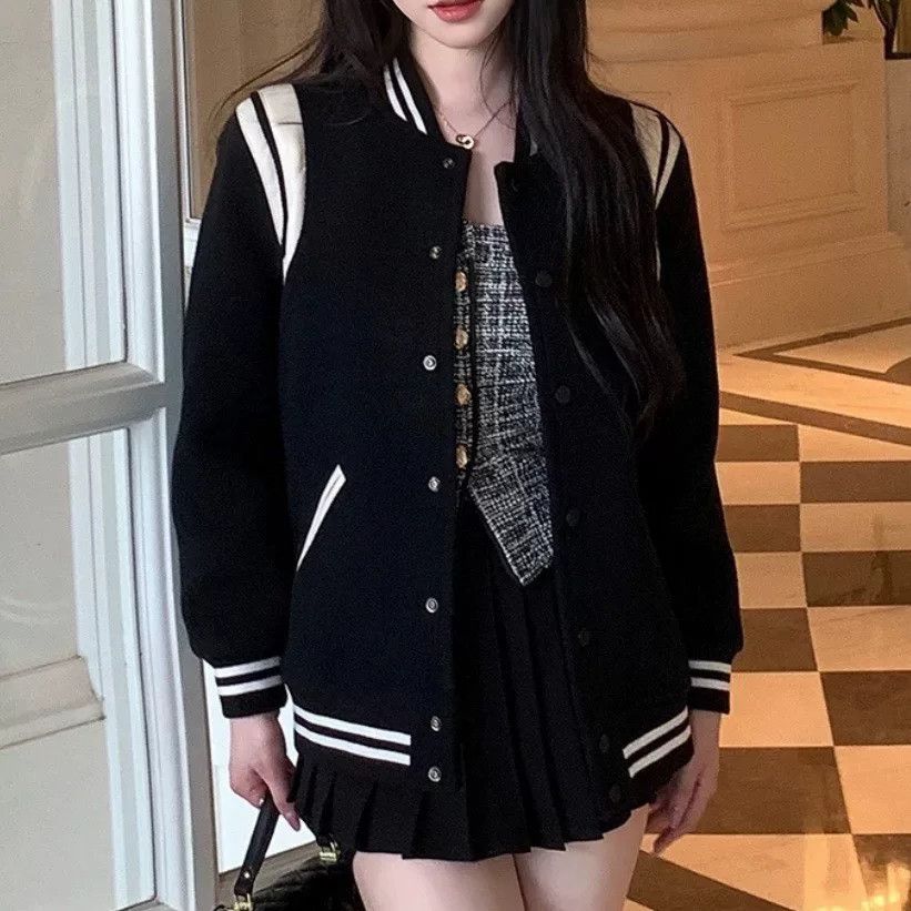 Saint Laurent Paris classic saint laurent baseball jacket Size M / US 6-8 / IT 42-44 - 1 Thumbnail