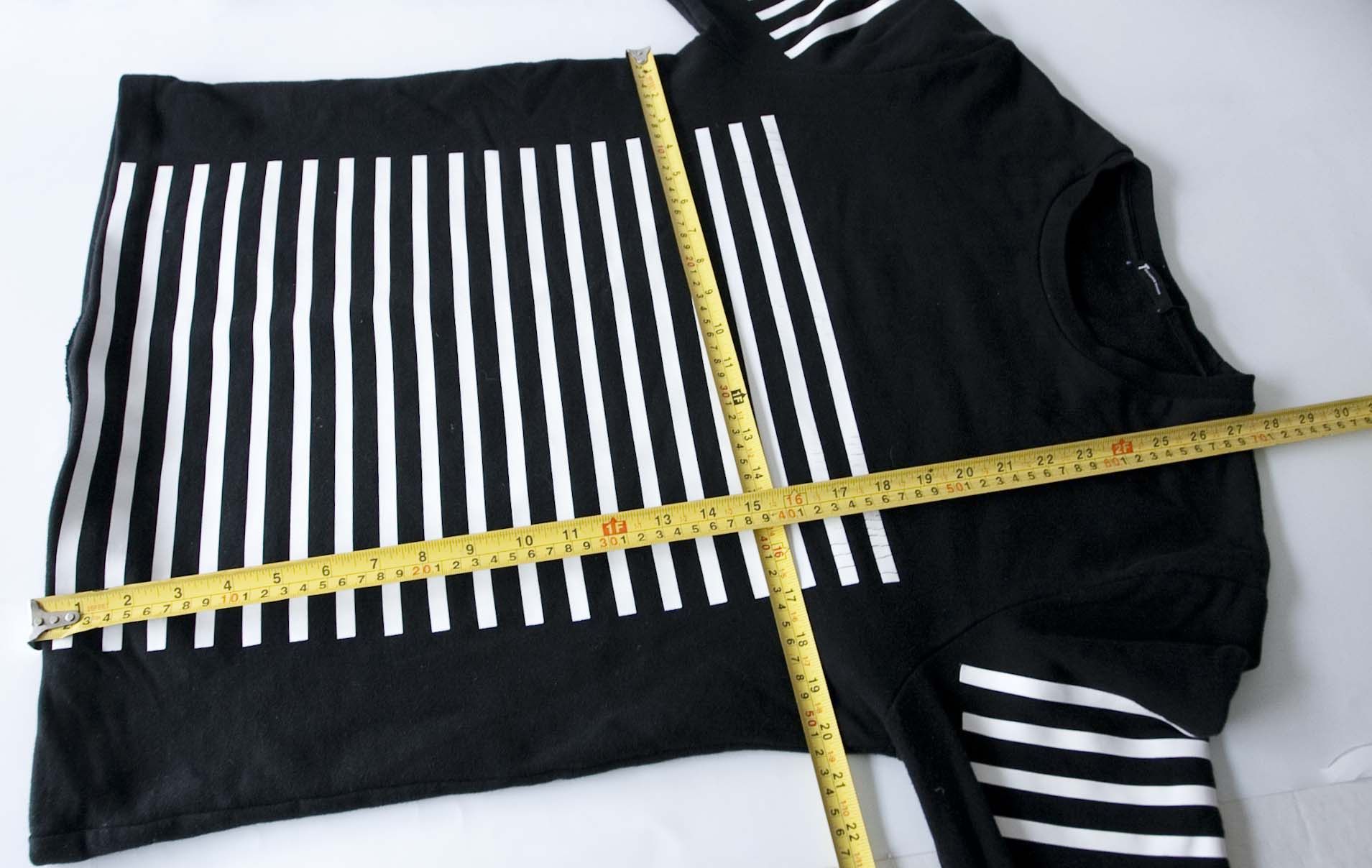 Alexander Wang × T by Alexander Wang T Alexander Wang Black / White Stripe Sweatshirt Size M Size US M / EU 48-50 / 2 - 9 Thumbnail