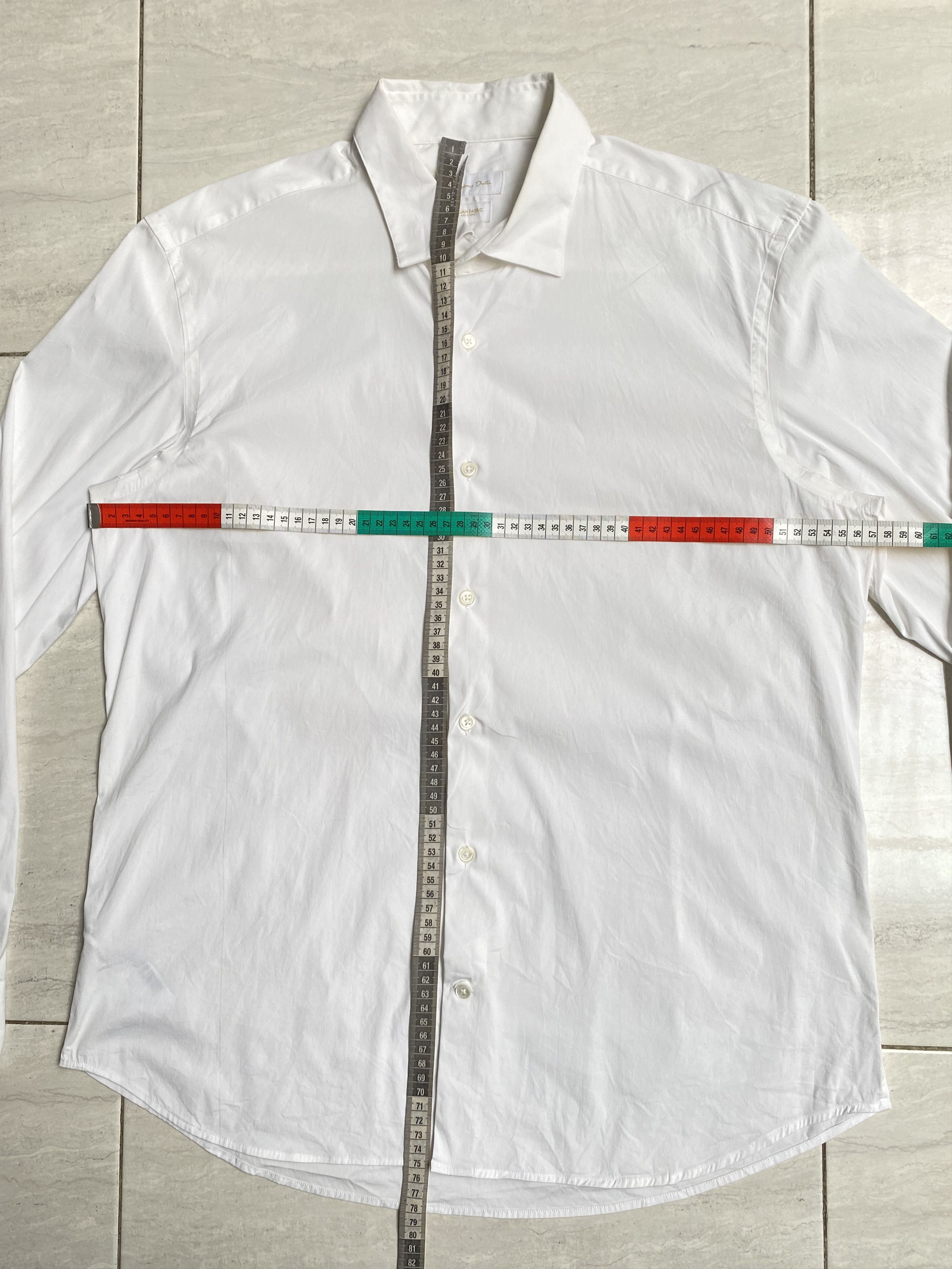 Mossimo MOSSIMO DUTTI White Shirt Size US L / EU 52-54 / 3 - 2 Thumbnail