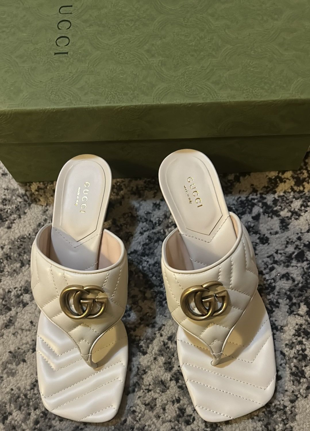 Gucci Gucci Double G Thong Sandal Mules size 38.5 Size US 8.5 / IT 38.5 - 3 Thumbnail