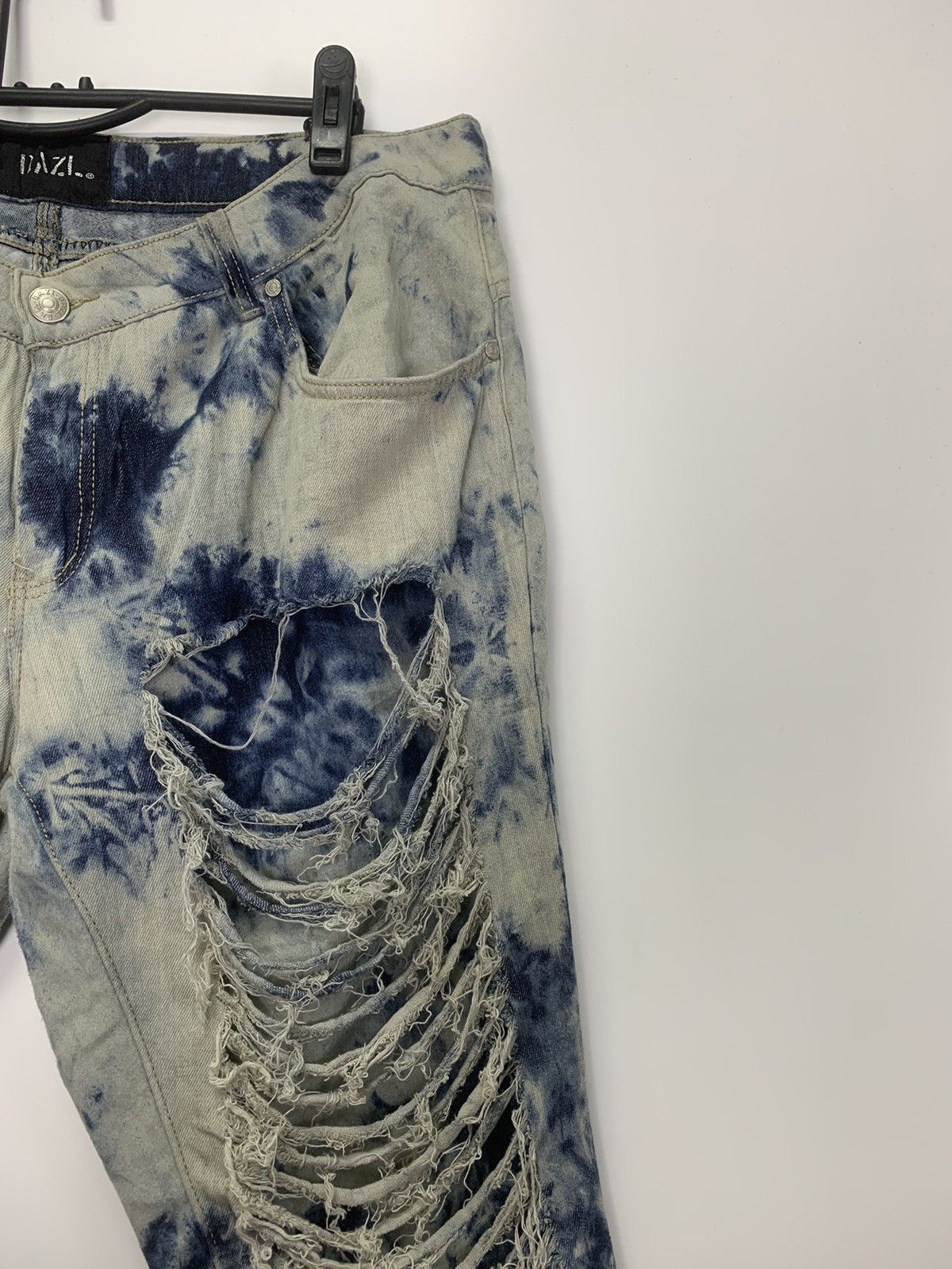 Japanese Brand Dazi Distress denim Style Size US 38 / EU 54 - 3 Thumbnail