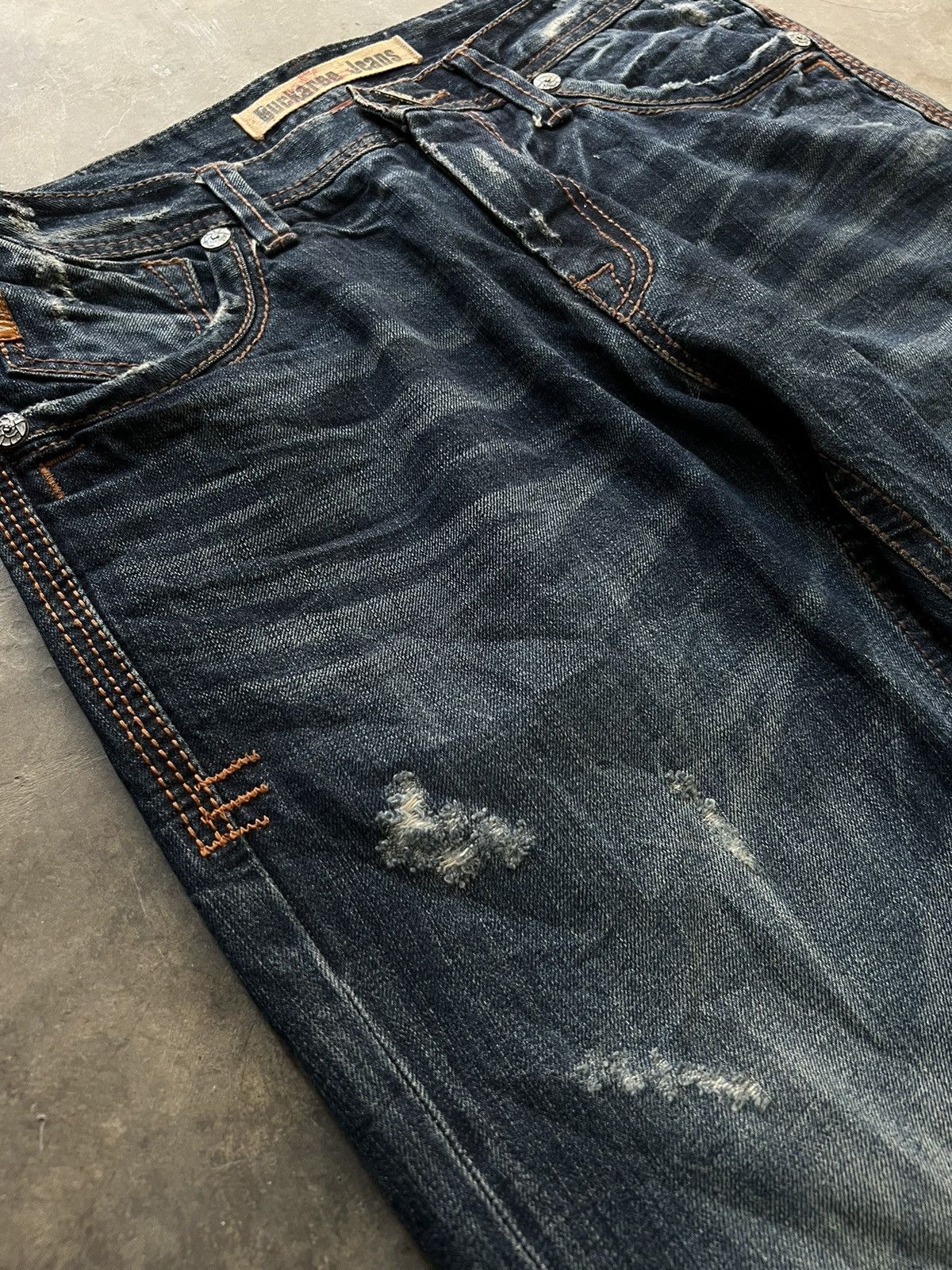 Japanese Brand Buckaroo Jeans Size US 33 - 5 Thumbnail