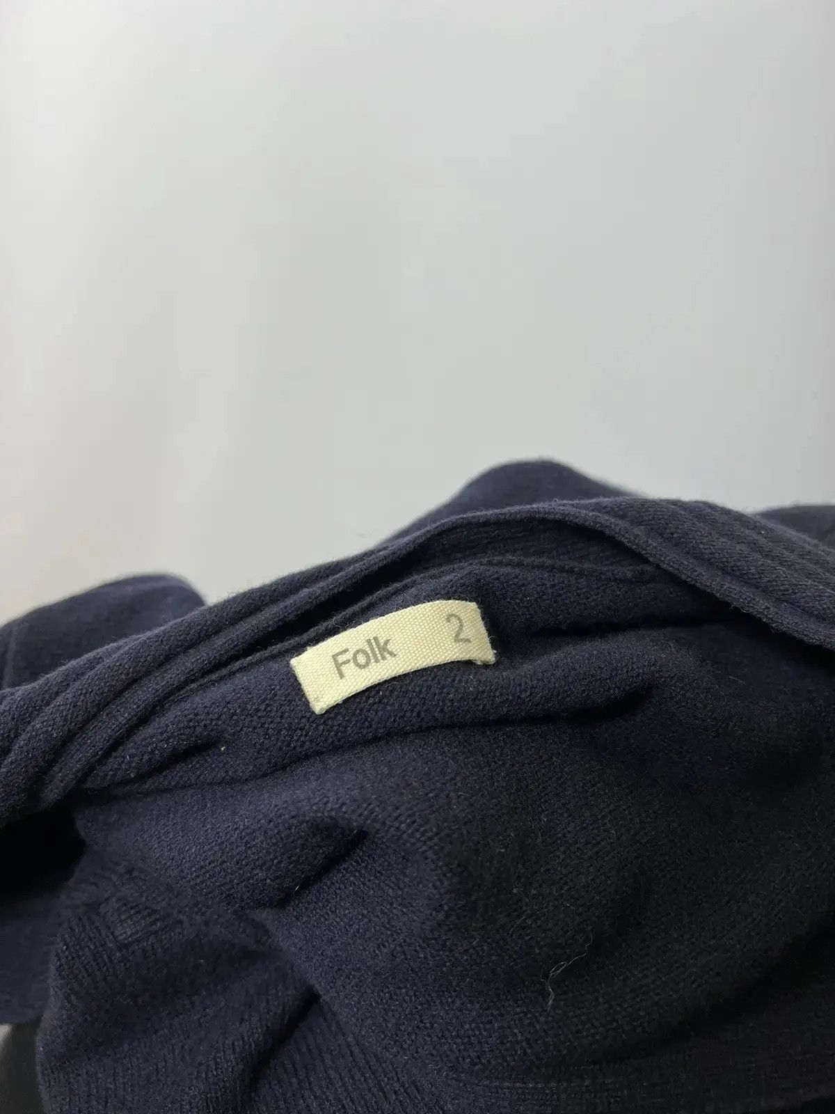 Designer × Folk Folk wool knit cardigan Size US S / EU 44-46 / 1 - 3 Thumbnail