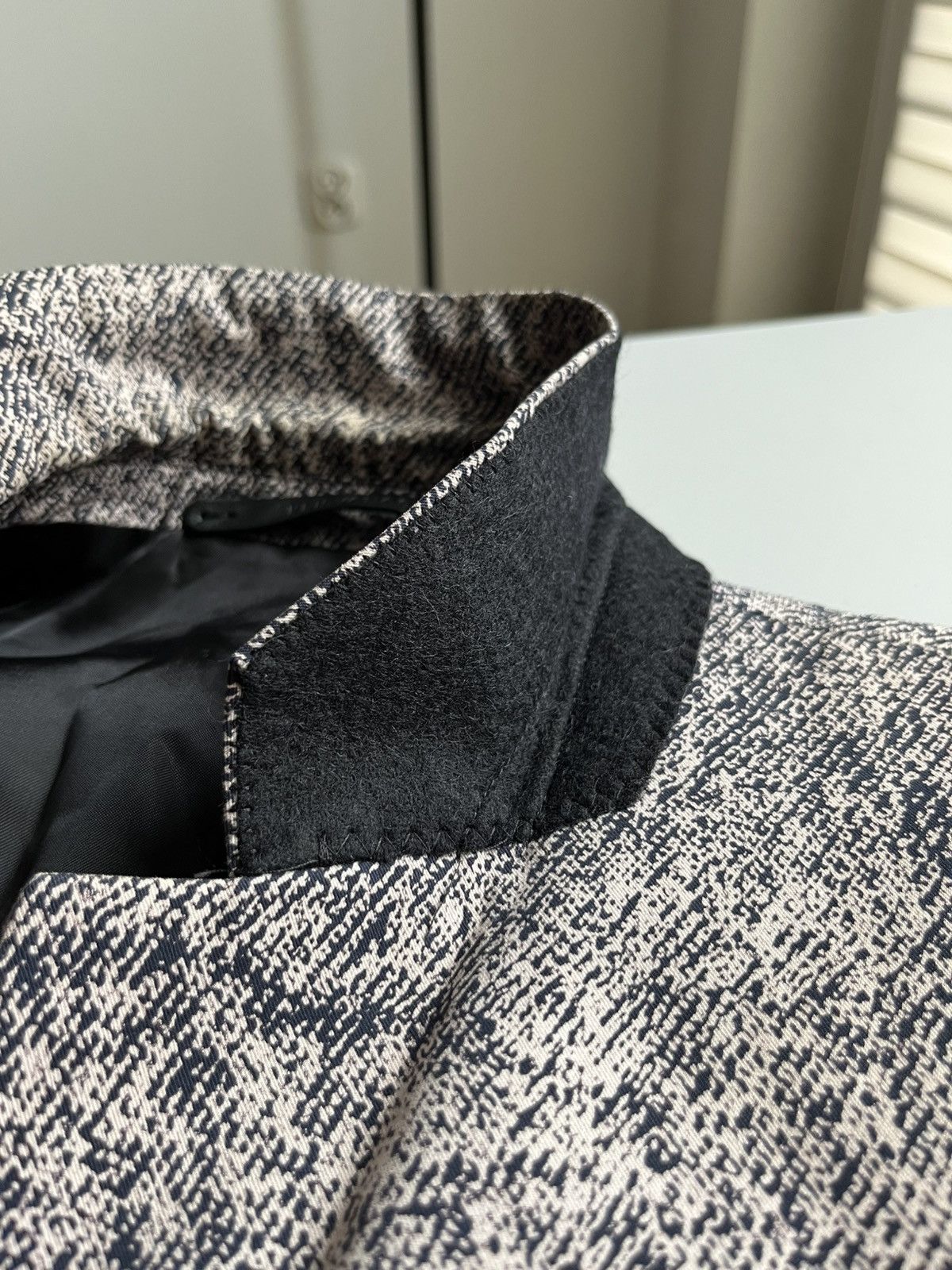 Kris Van Assche Kris van Assche SS15 runway "static noise" tailored blazer Size 48R - 10 Thumbnail