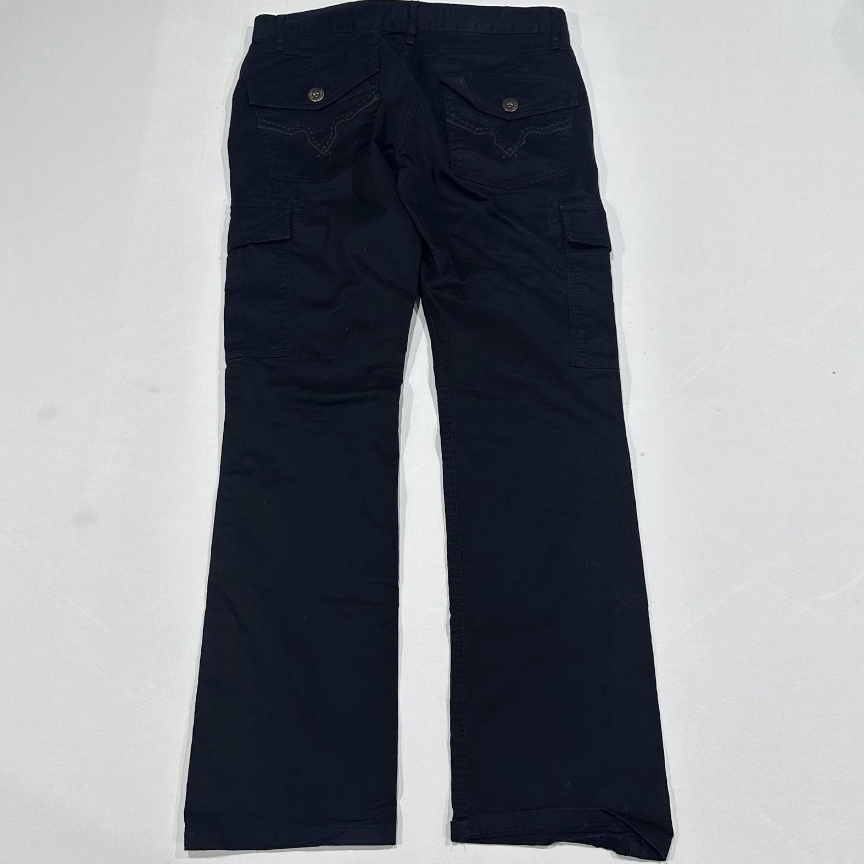 Vintage INC International Concepts Jeans Mens 32x31 Black Berlin Slim Straight Cotton Jeans Size US 32 / EU 48 - 4 Thumbnail