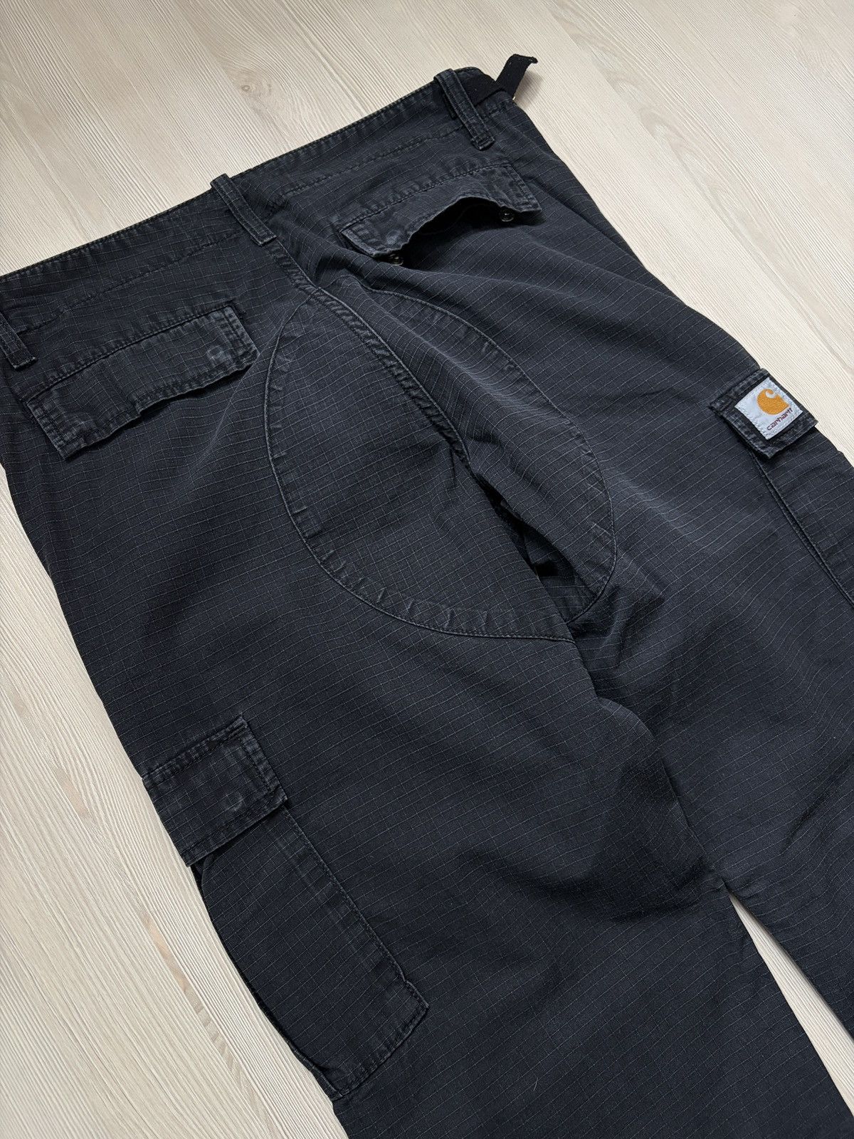Carhartt Wip Carhartt WIP Cargo Ripstop Black Aviation Pant Size US 29 - 11 Thumbnail