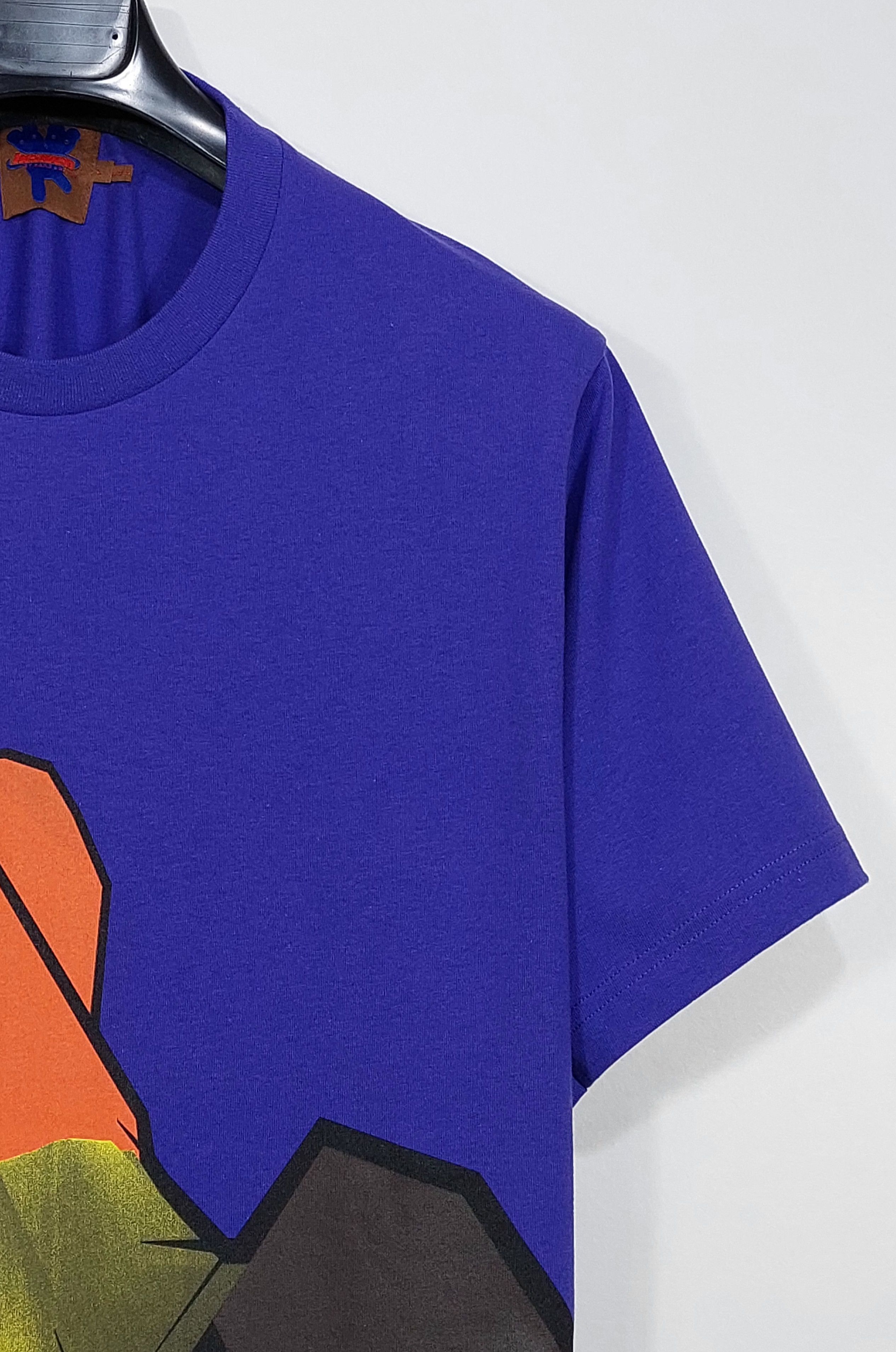 Heaven by Marc Jacobs techno print cotton tshirt - purple L Size US L / EU 52-54 / 3 - 5 Thumbnail