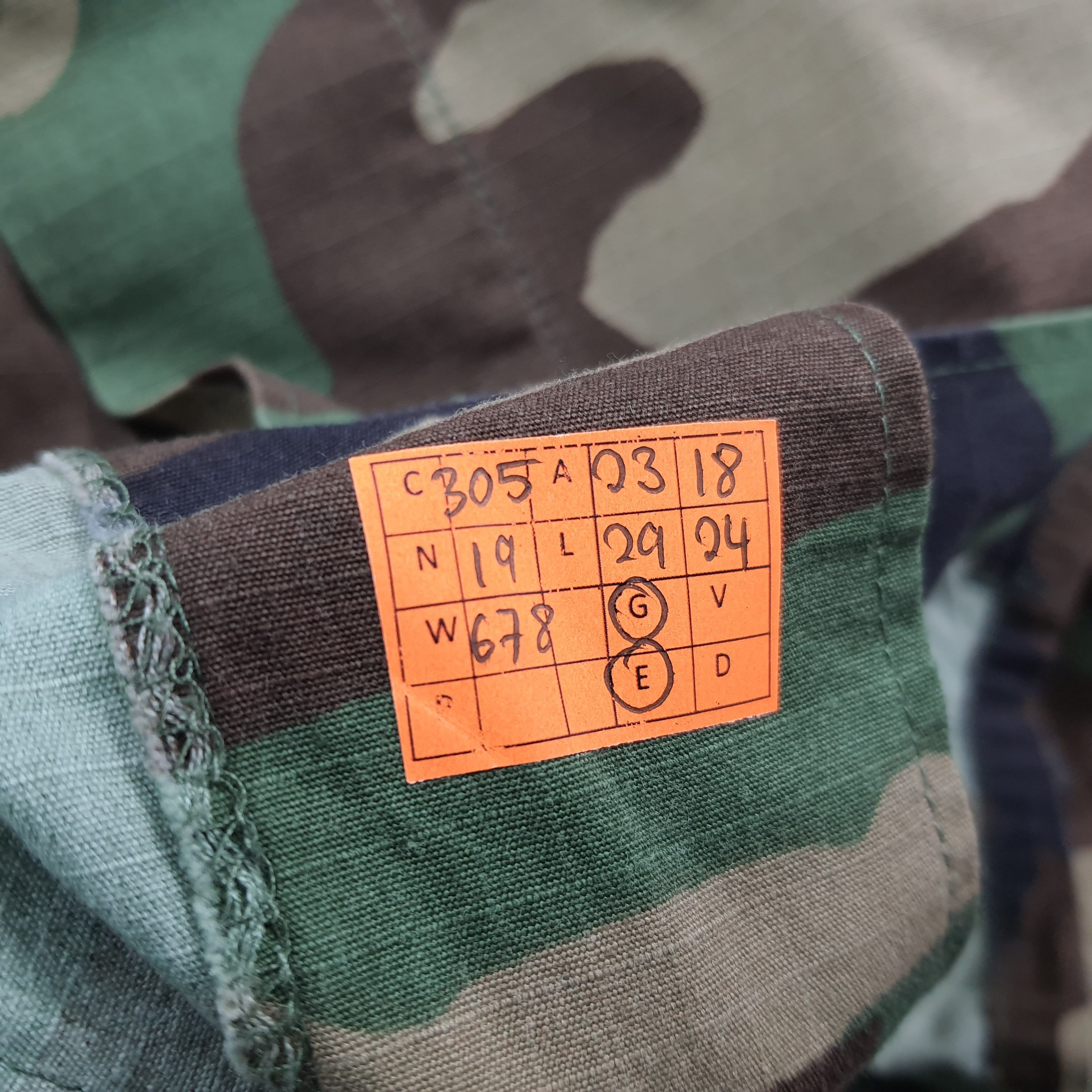 Vintage Vintage US Army Woodland Camouflage Camo BDU Jacket C305N19 Size US L / EU 52-54 / 3 - 7 Thumbnail