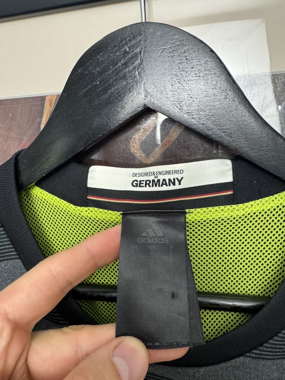 Adidas Adidas Germany FIFA 2014 Reversible Soccer Jersey Kit Warmup Size US L / EU 52-54 / 3 - 4 Thumbnail