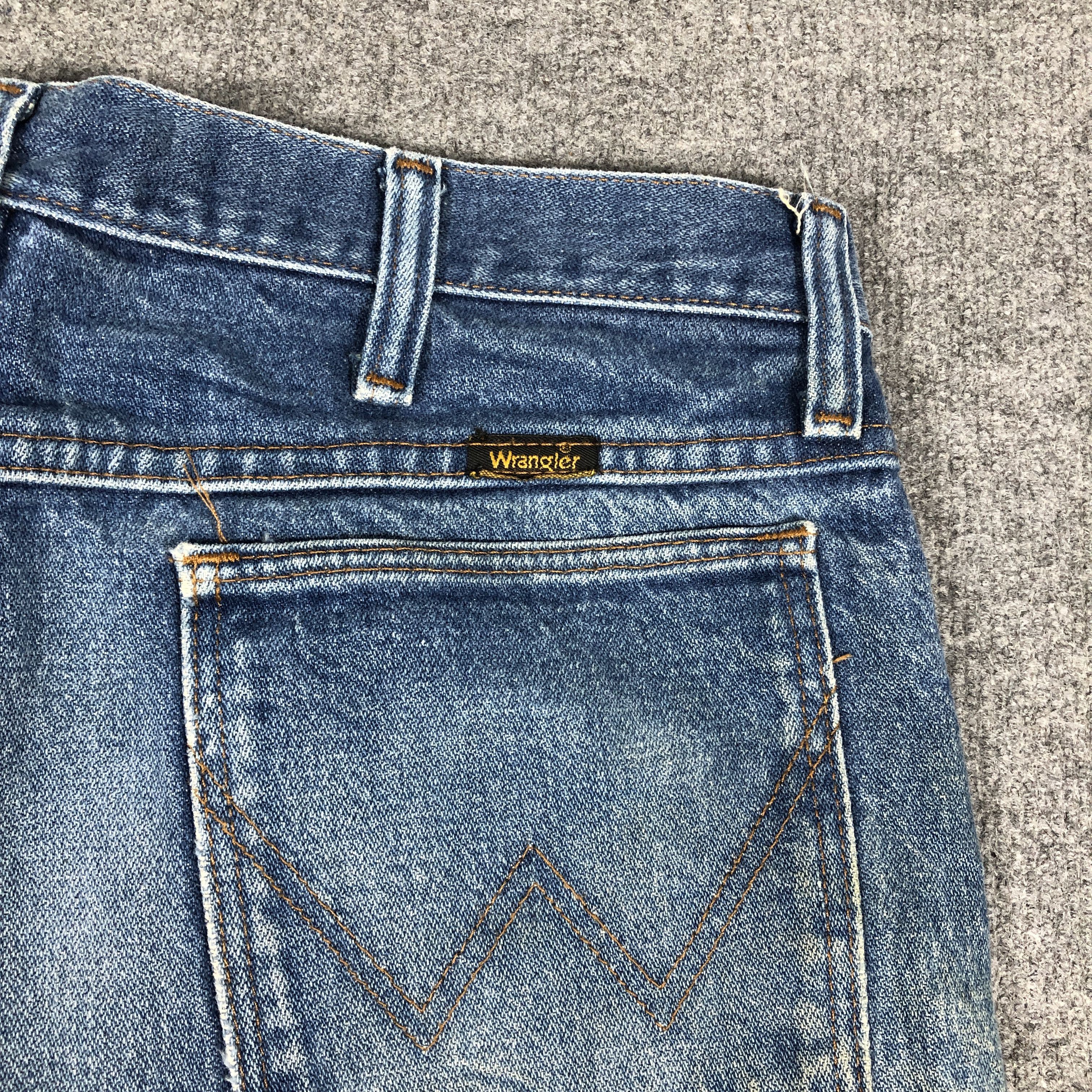Vintage × Wrangler Vintage Wrangler Jeans Dirty L1037 Size US 33 - 8 Thumbnail