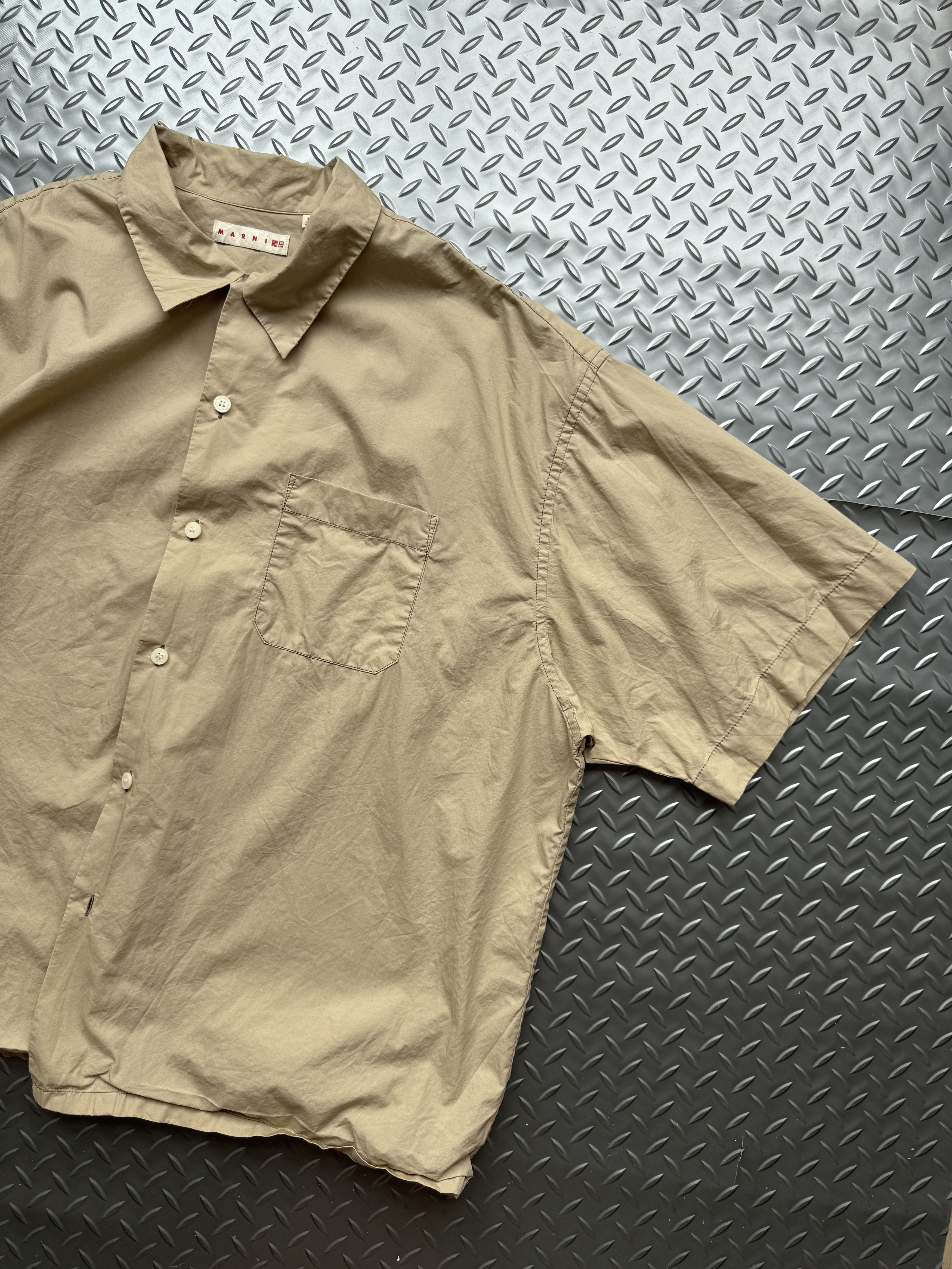 Marni × Uniqlo Uniqlo x Marni Short Sleeve Shirt Size US XXL / EU 58 / 5 - 5 Thumbnail