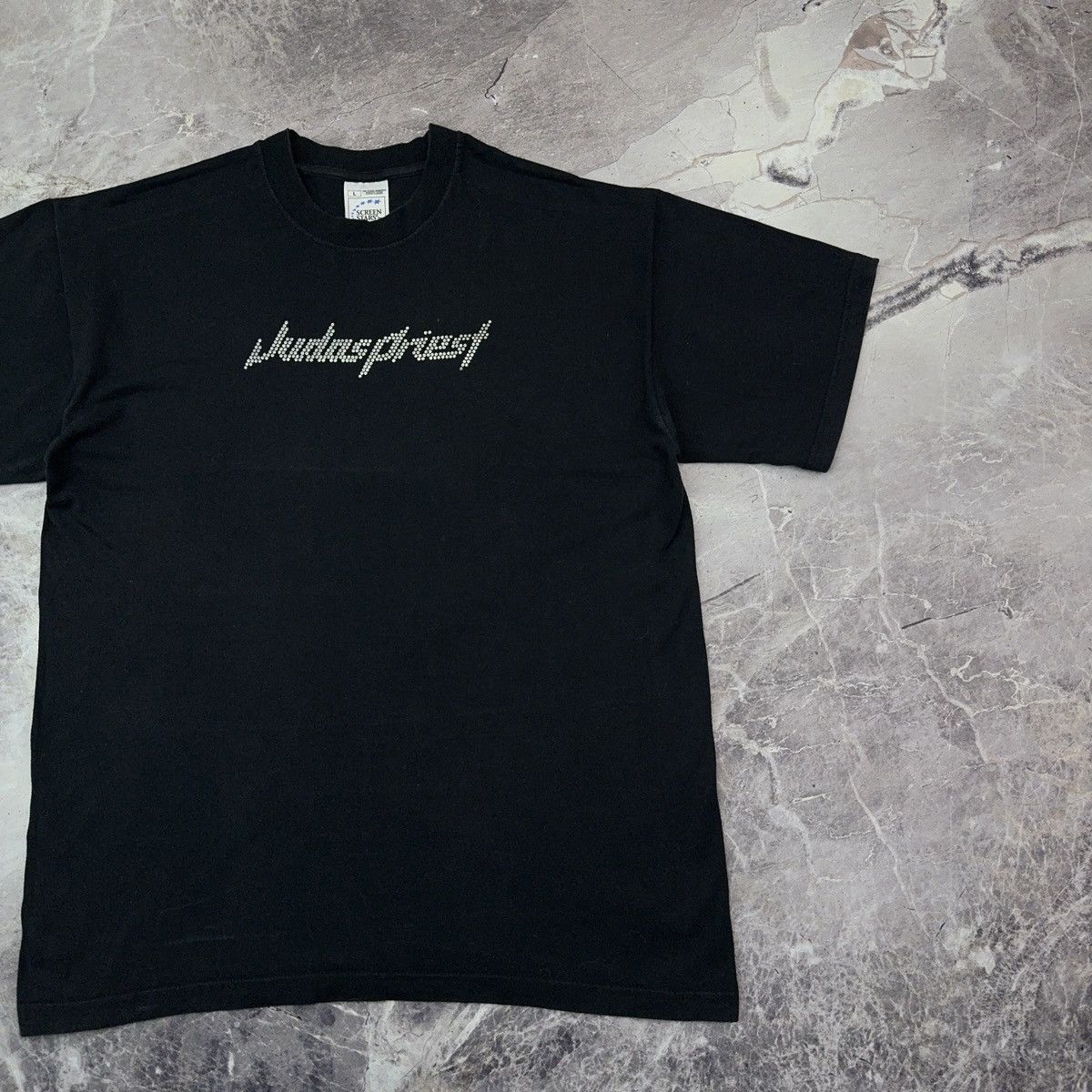 Band Tees × Judas Priest Vintage Judas Priest T shirt 90s Metal Rock Band 90s Size US L / EU 52-54 / 3 - 7 Thumbnail