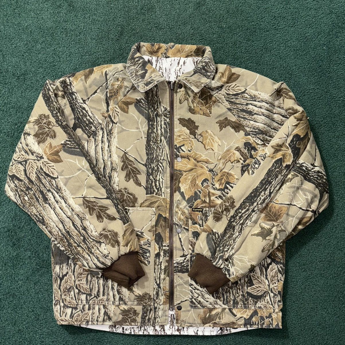 Supreme RealTree Reversible Work Jacket Spring/Summer 2024 Preview