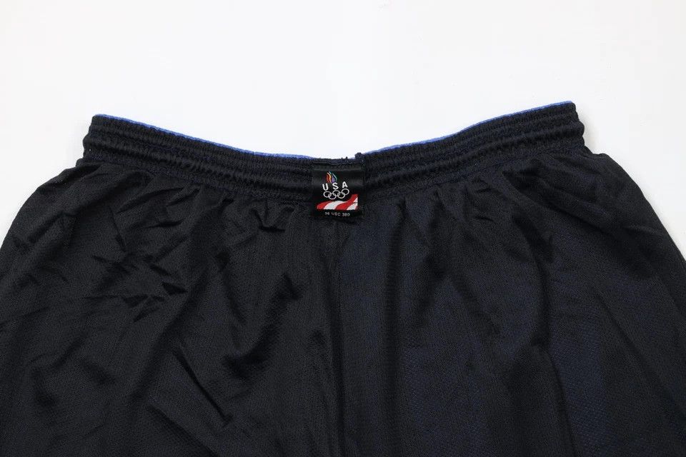 Vintage Vintage 90s USA Olympics Distressed Reversible Mesh Shorts Size US 32 / EU 48 - 15 Thumbnail