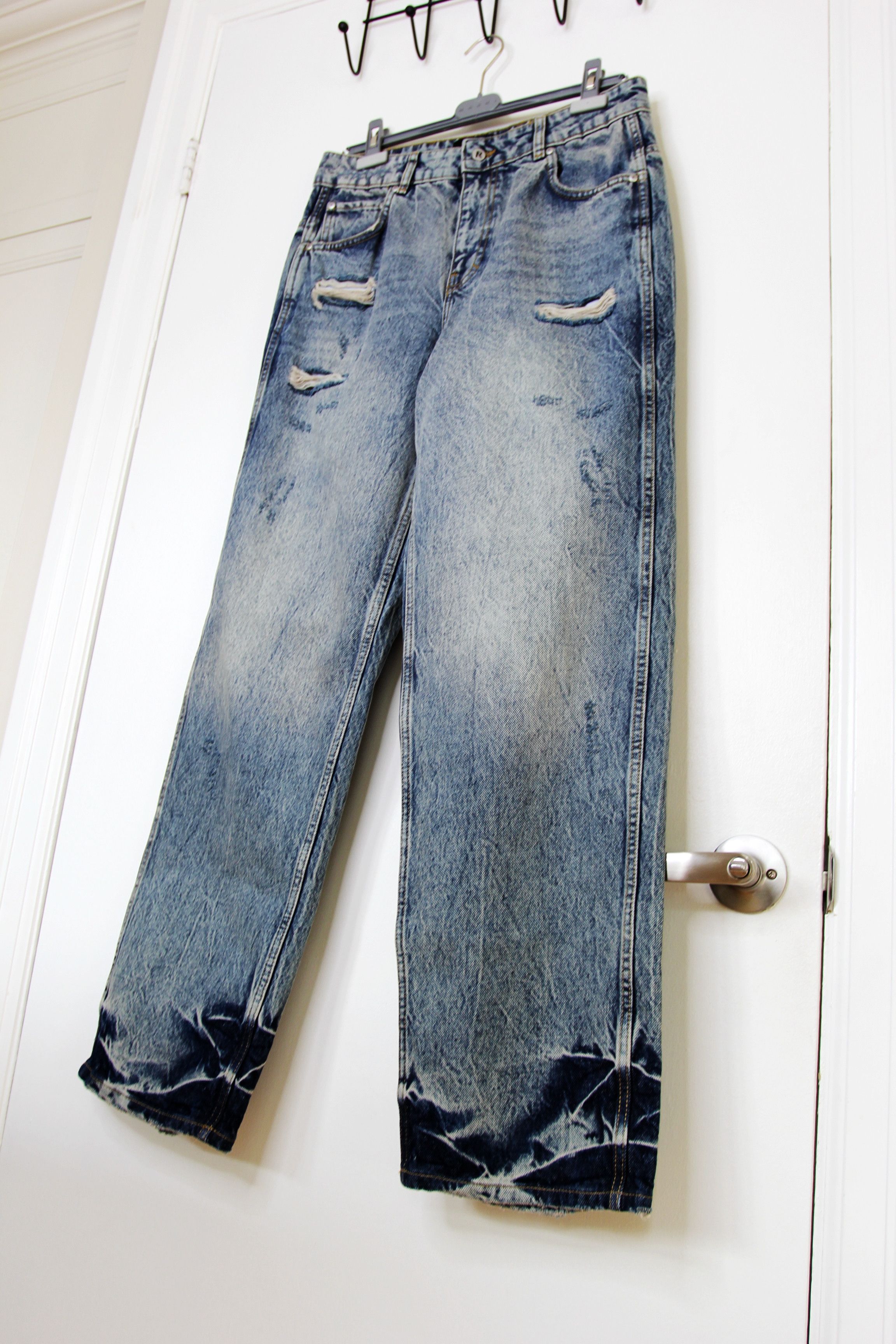 Represent Clo. BNWT SS25 REPRESENT R3 DISTRESSED BAGGY JEANS 30 Size US 30 / EU 46 - 5 Thumbnail
