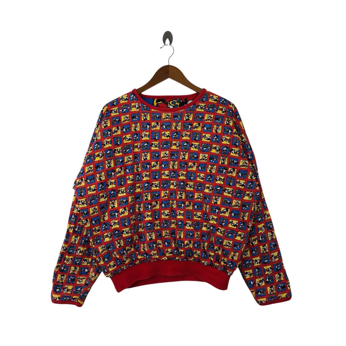 Mickey Mouse Vintage MICKEY MOUSE FULLPRINT By JG Limited Sweatshirt Size ONE SIZE - 5 Thumbnail