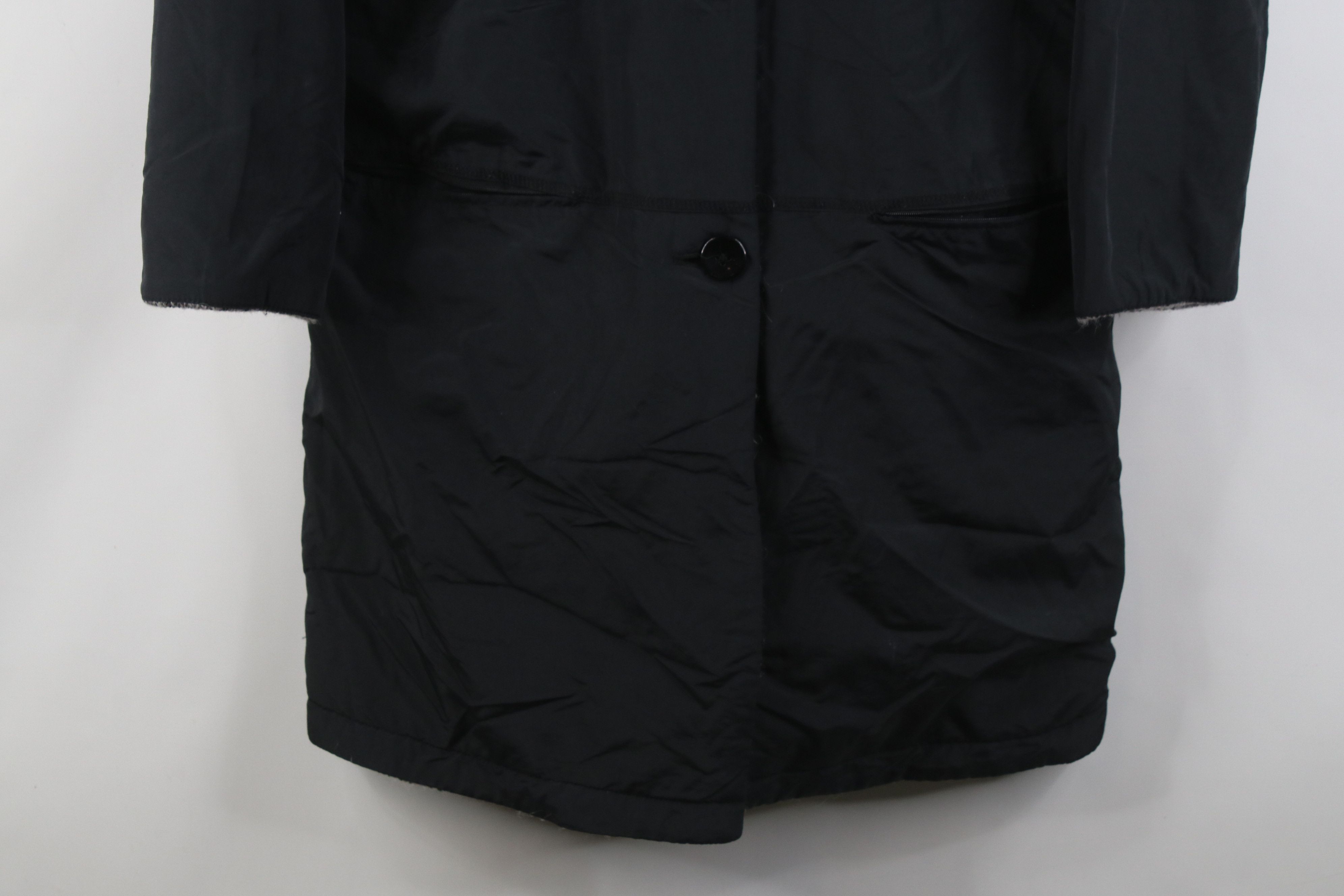 Vintage Vintage 90s Streetwear Reversible Wool Blend Button Jacket Size XS / US 0-2 / IT 36-38 - 11 Thumbnail