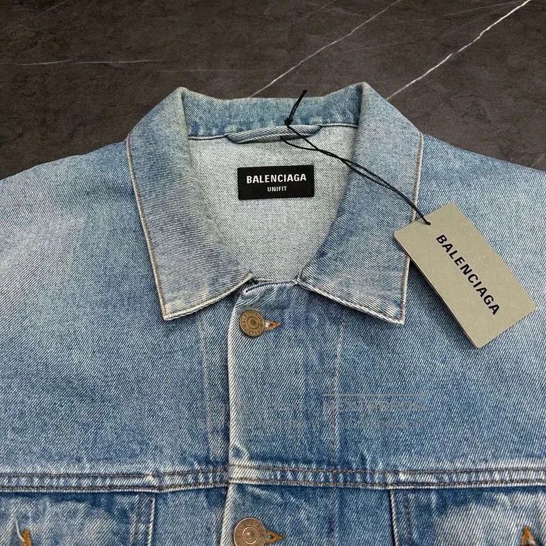 Balenciaga Balenciaga Side Zip Denim Jacket M. Size US M / EU 48-50 / 2 - 4 Thumbnail