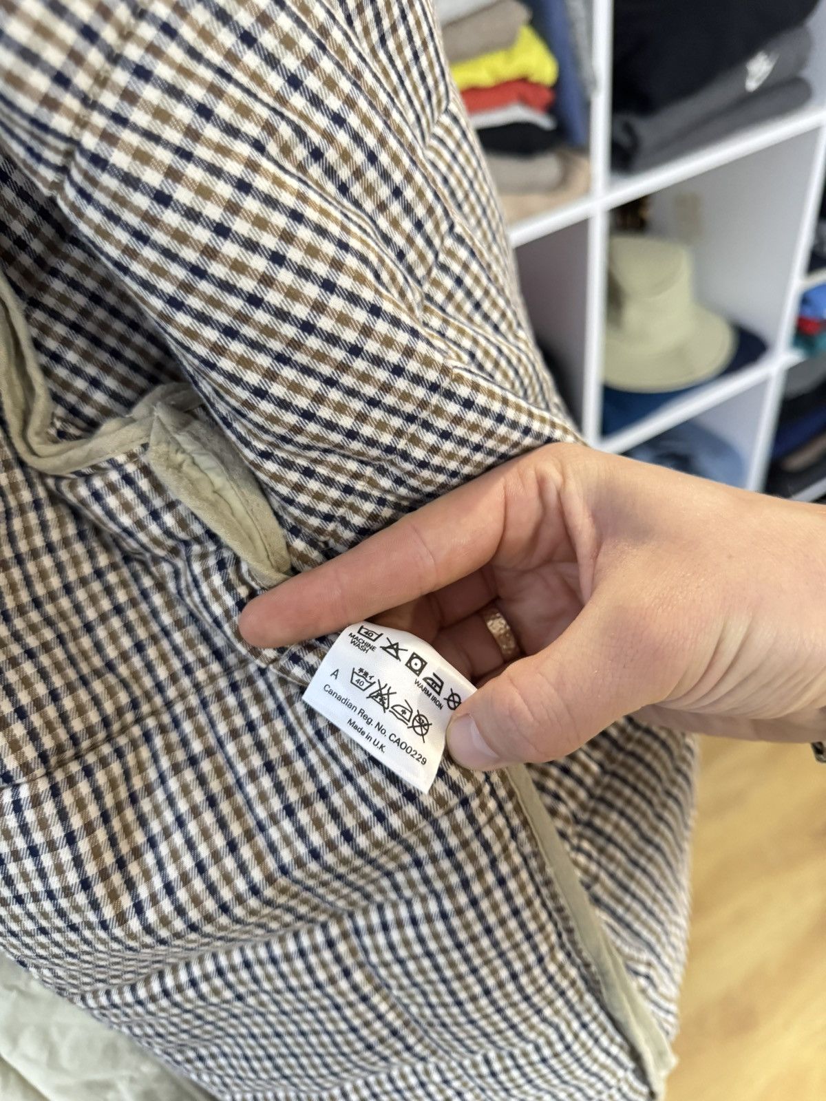 Aquascutum Aquascutum vintage quilted jacket size L-XL Size US L / EU 52-54 / 3 - 8 Thumbnail