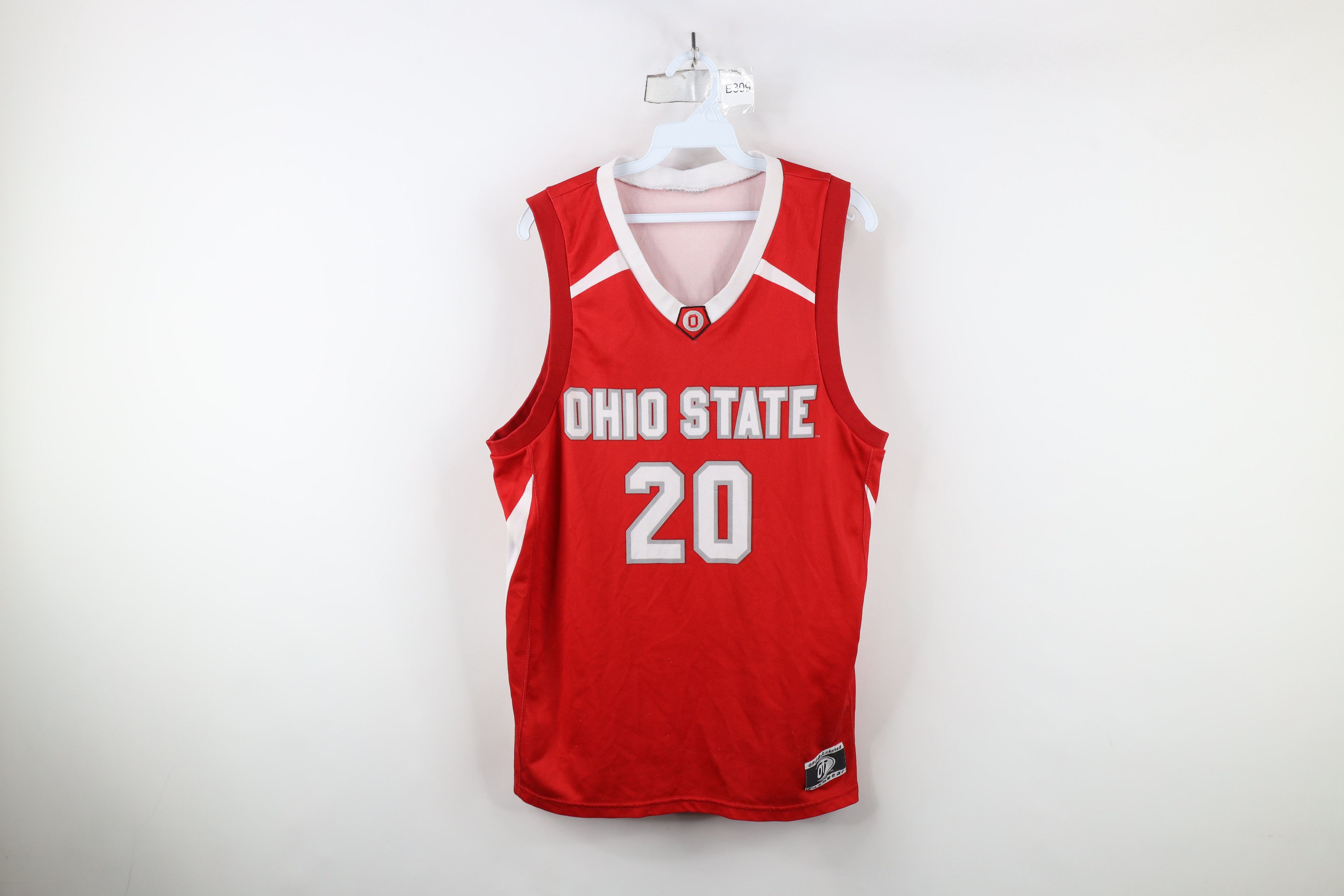 Vintage Vintage The Ohio State University Basketball Jersey Red #20 Size US M / EU 48-50 / 2 - 1 Thumbnail