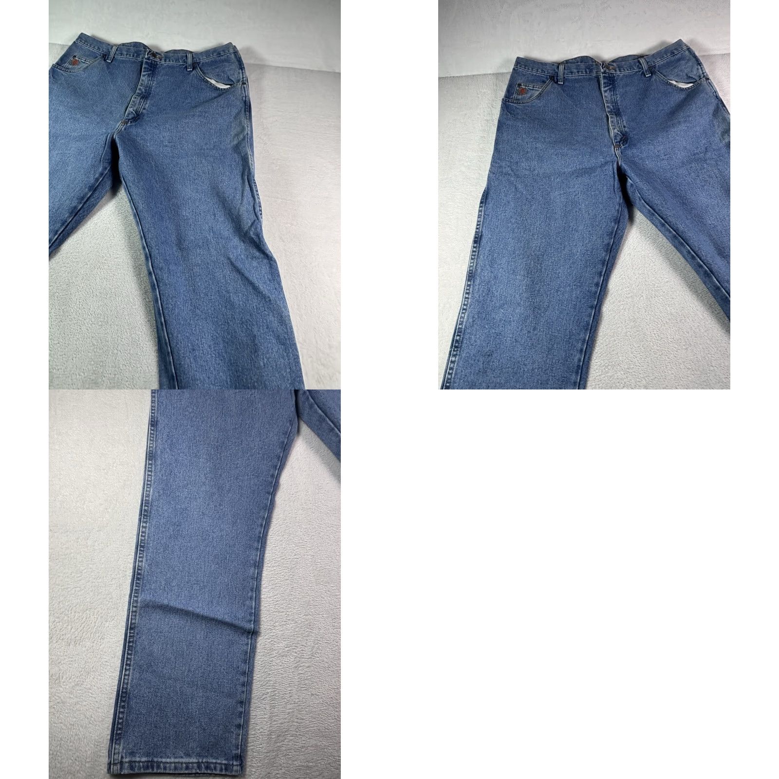 Wrangler VINTAGE Wrangler 20X Jeans Men 42x34 Light Wash Denim 5-Pocket Regular Straight 42 Blue Wrangler 20X Size US 42 / EU 58 - 10 Thumbnail