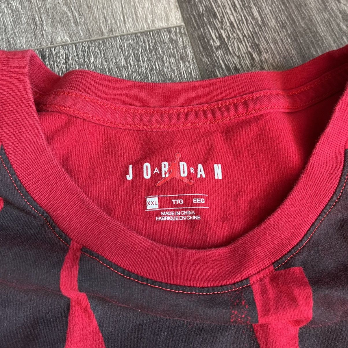 Jordan Brand Nike Air Jordan Authentic Jumpman All Over Print Tee Shirt Size US XXL / EU 58 / 5 - 4 Thumbnail