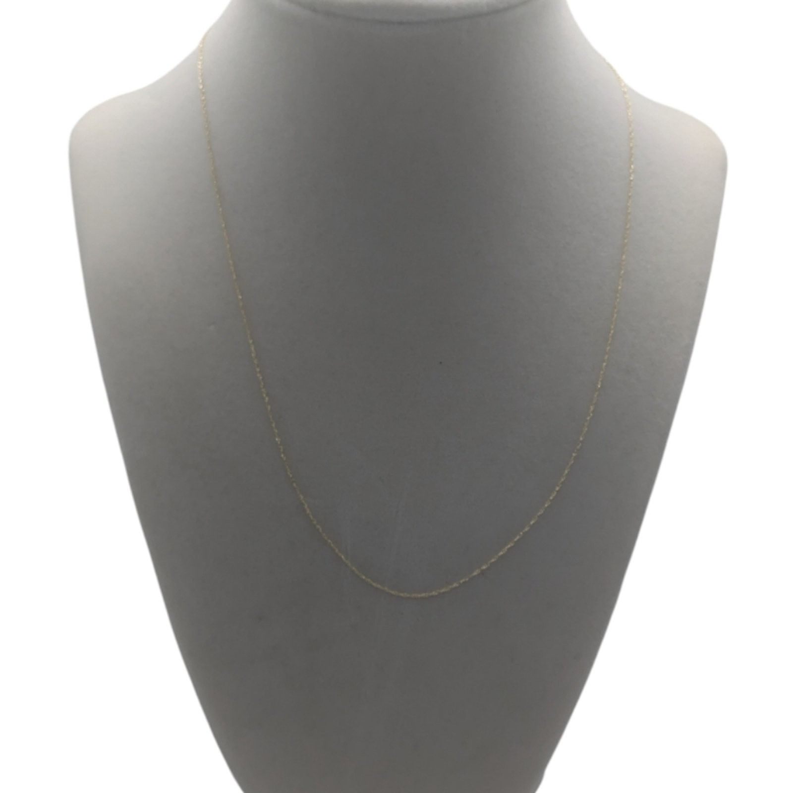 The Unbranded Brand 14KT Solid Gold Singapore.08mm Necklace Size ONE SIZE - 1 Thumbnail