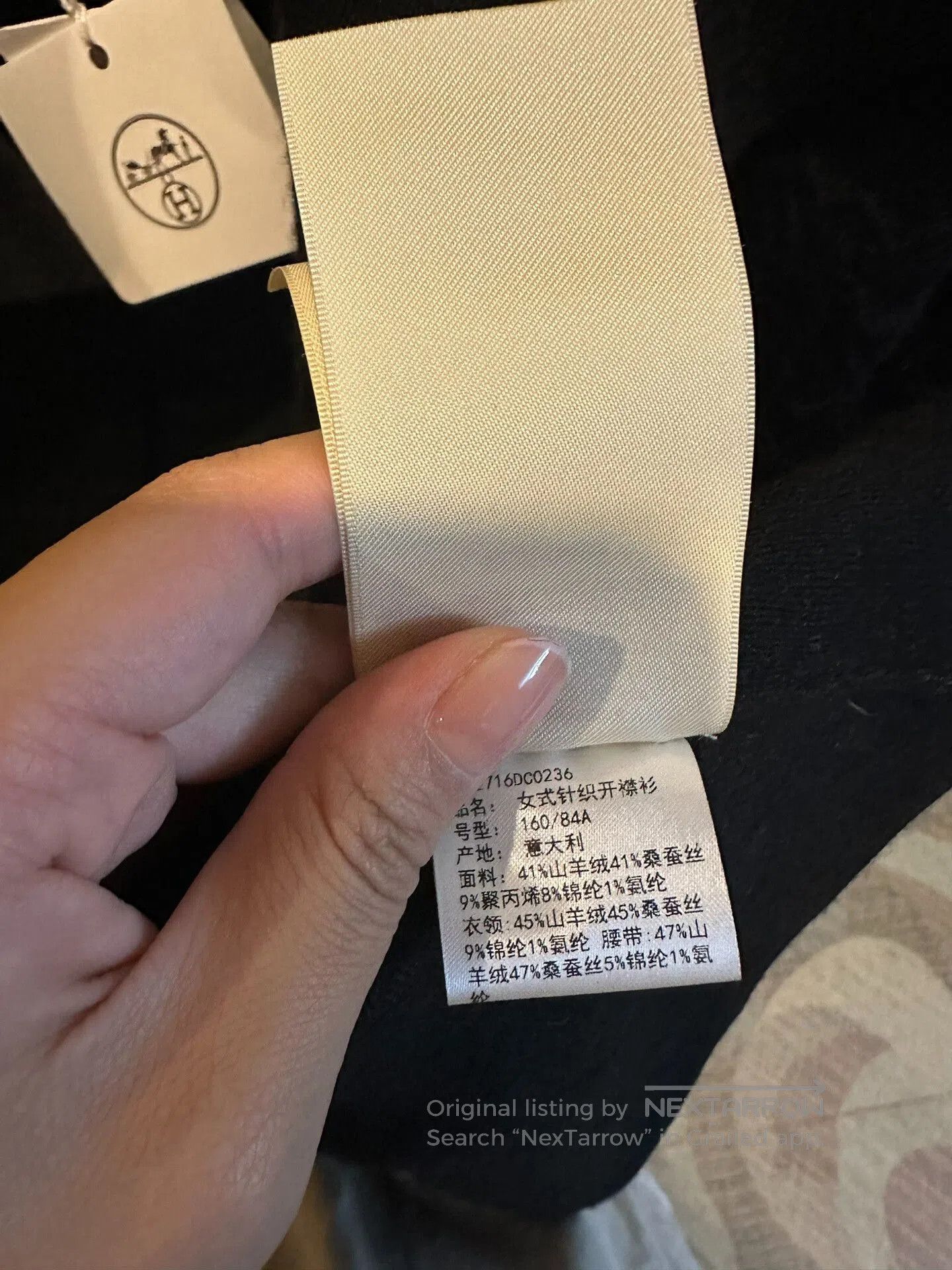 Hermes Hermes Cashmere Cardigan Size 36. Size US XS / EU 42 / 0 - 5 Thumbnail